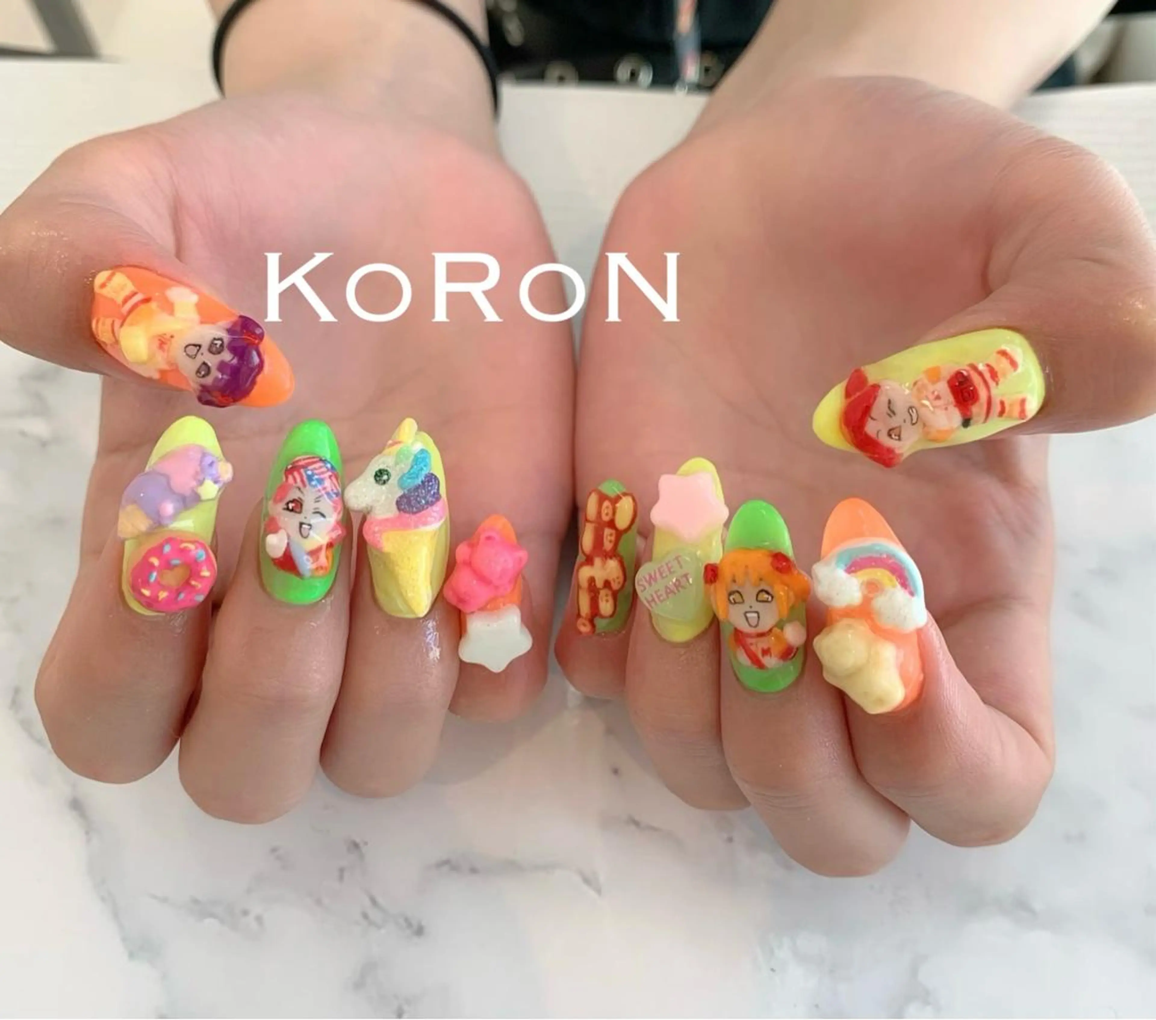 ネイル ハンドネイル 自宅サロン鎌倉 KORONのネイルデザイン