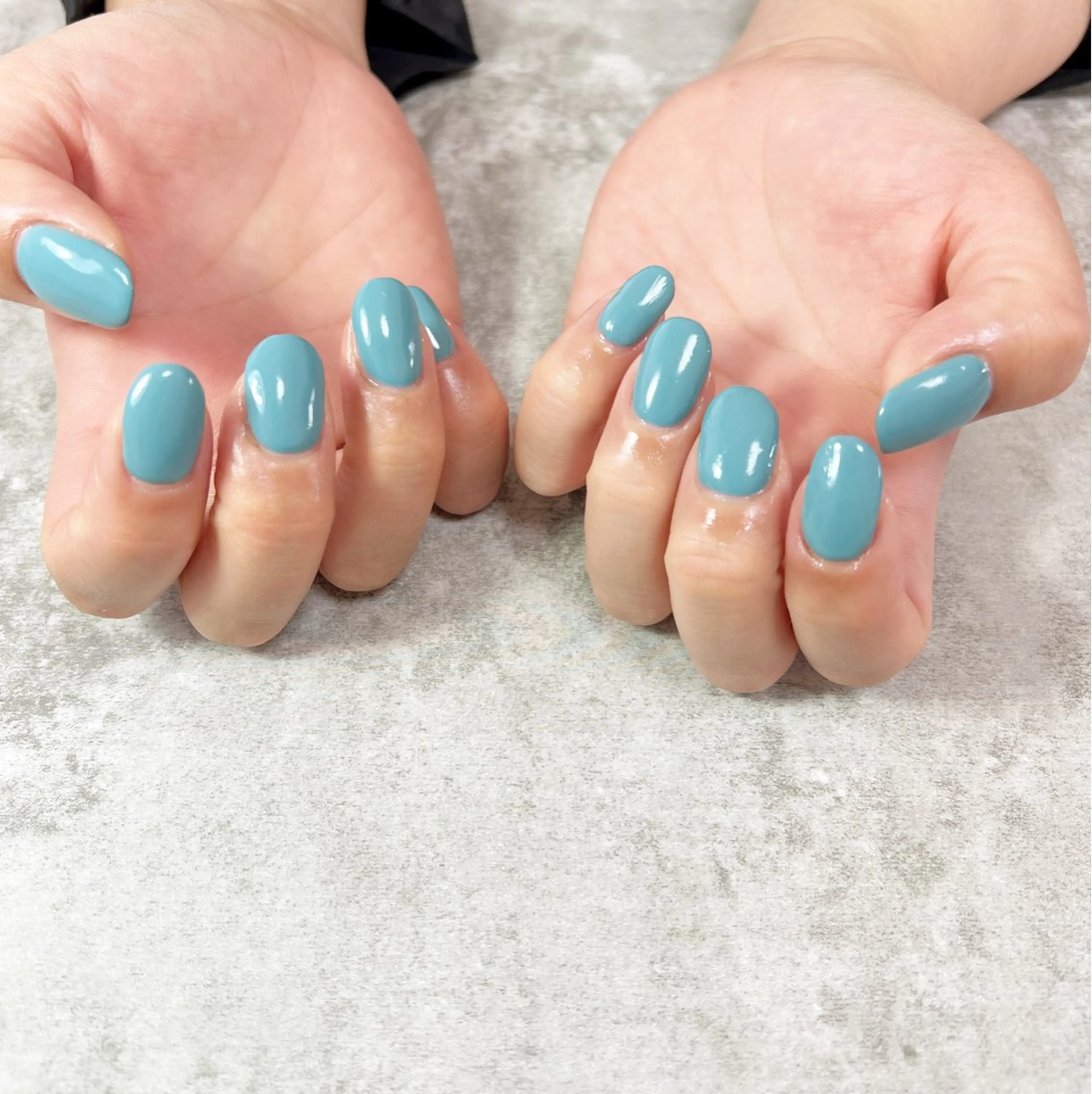 ネイル ワンカラーネイル ショートネイル Aura nailのネイルデザイン
