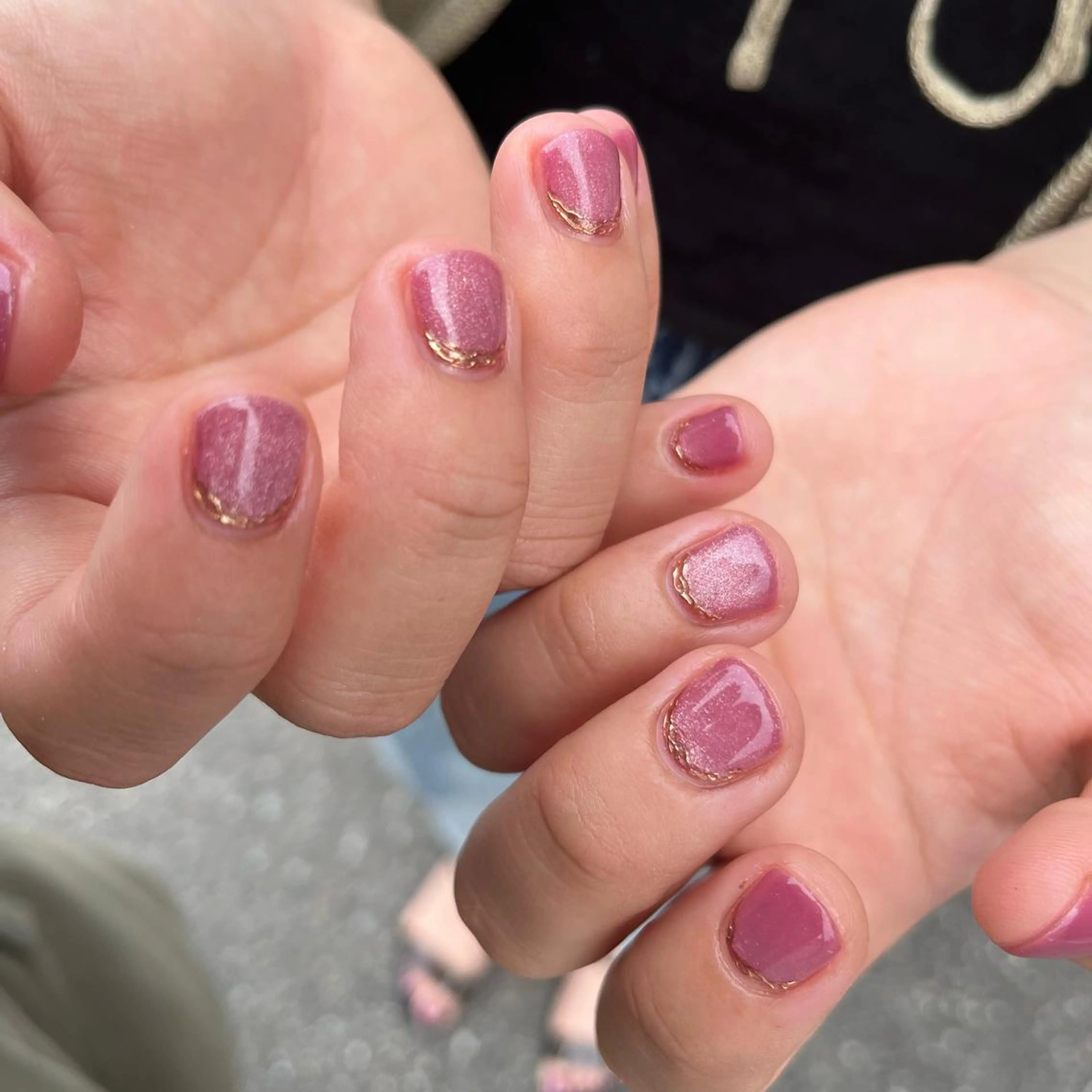 ネイル マグネットネイル ハンドネイル Lia所属・eri chan nailのネイルデザイン