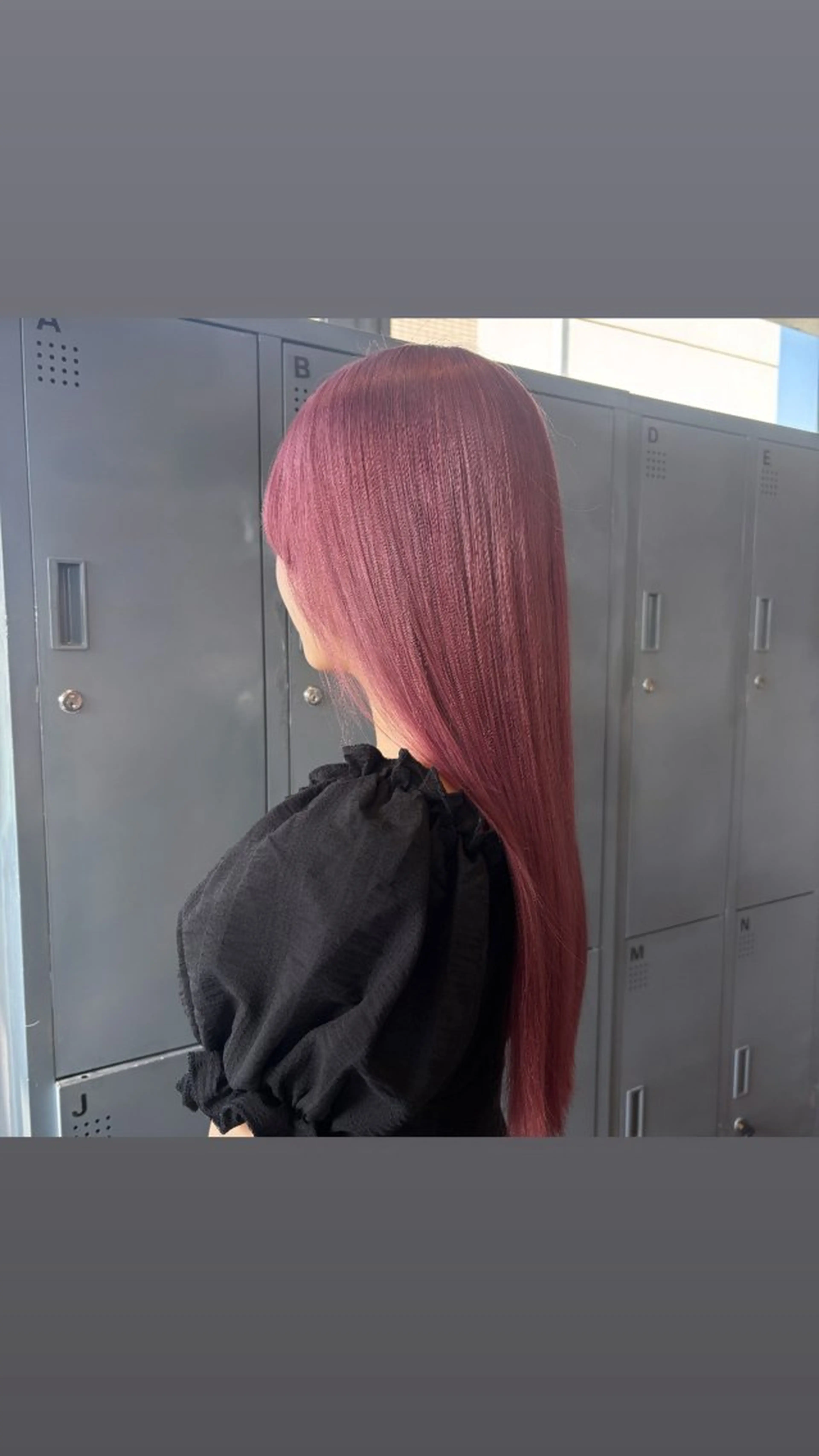 ロング ヘアカラー トリートメント ☘️かわいいハイトー ン☘️nonokaのヘアスタイル
