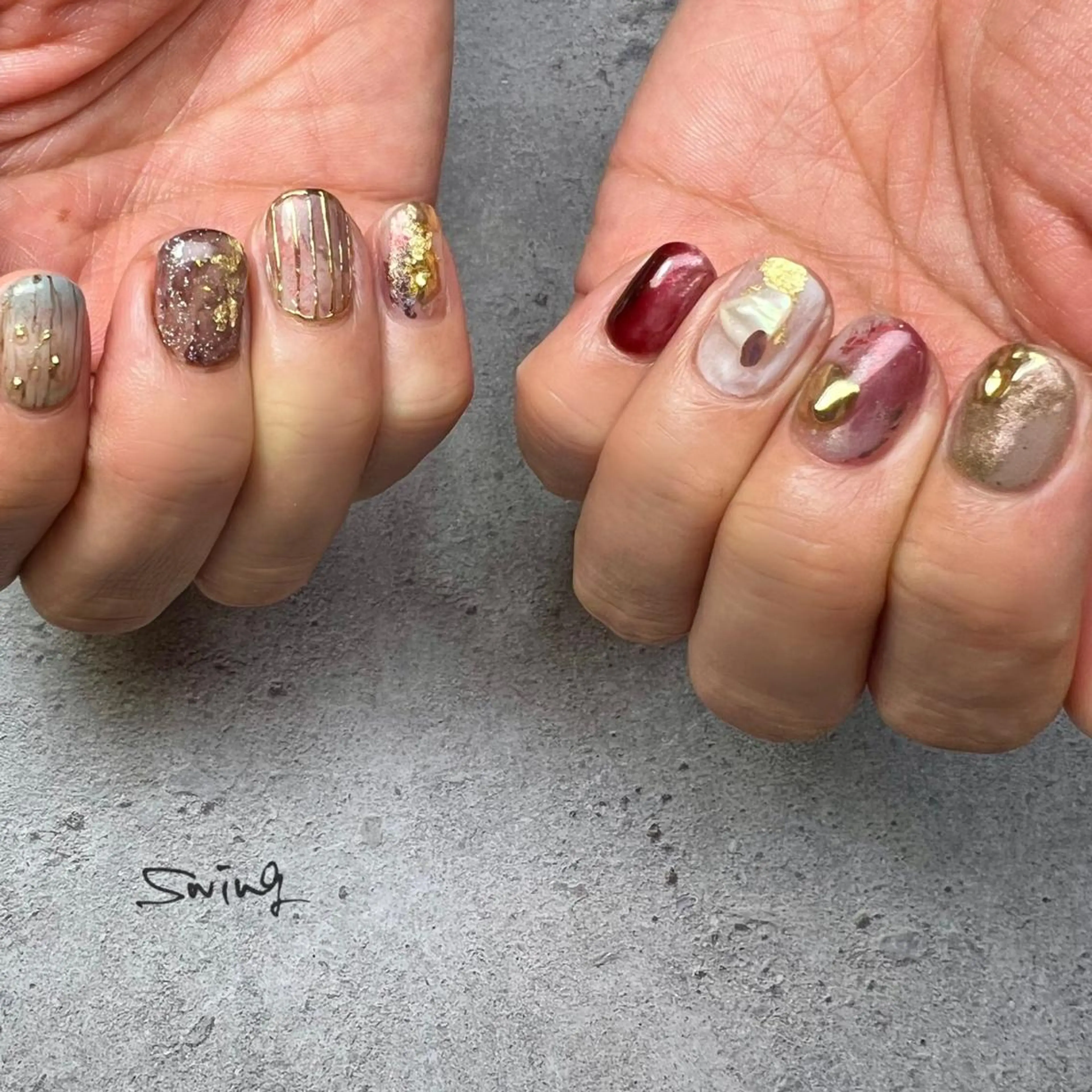 ハンドネイル SWING Nail Salon所属・Yoshida Takakoのネイルデザイン
