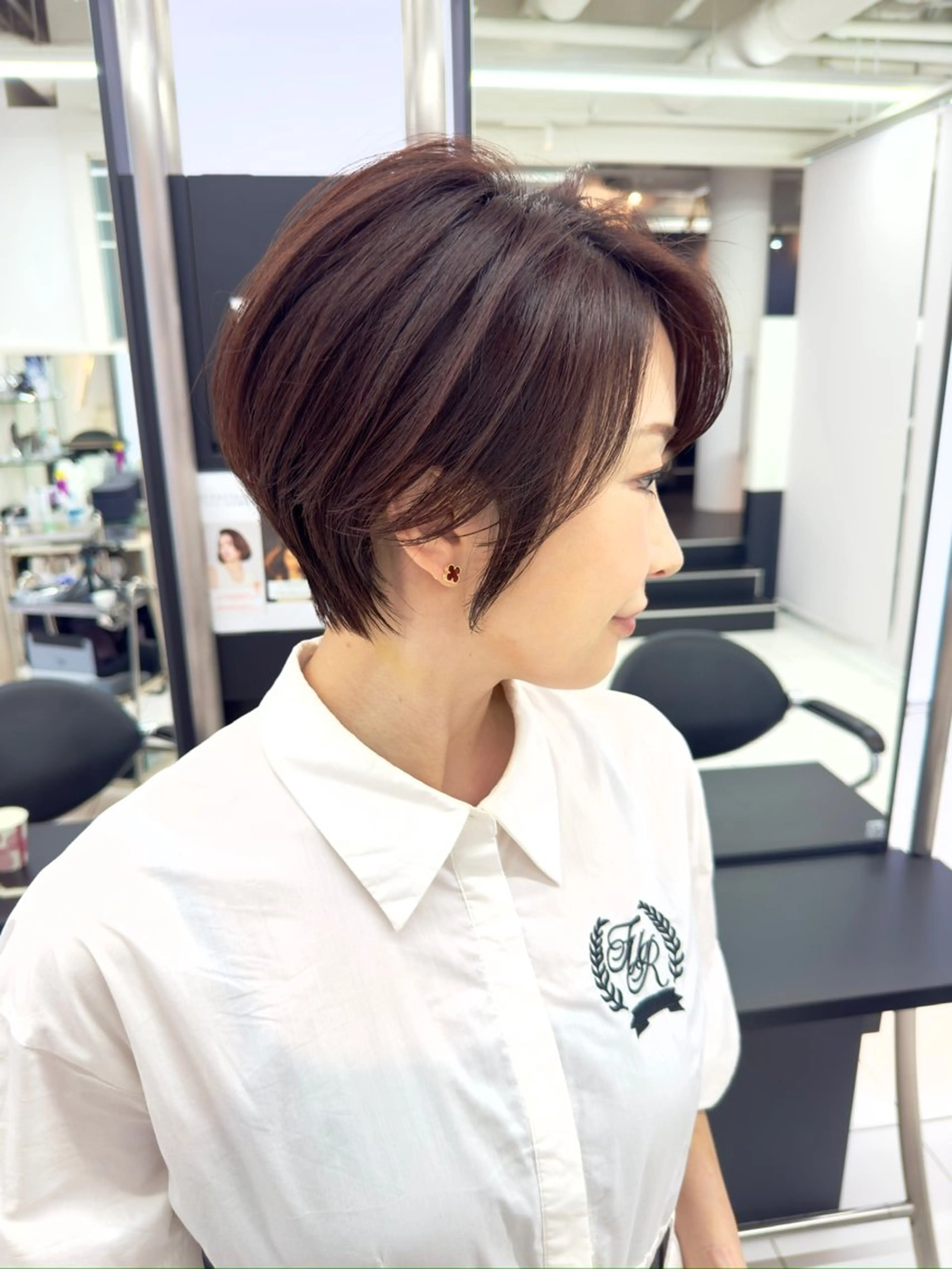 ショート 加藤 真介のヘアスタイル