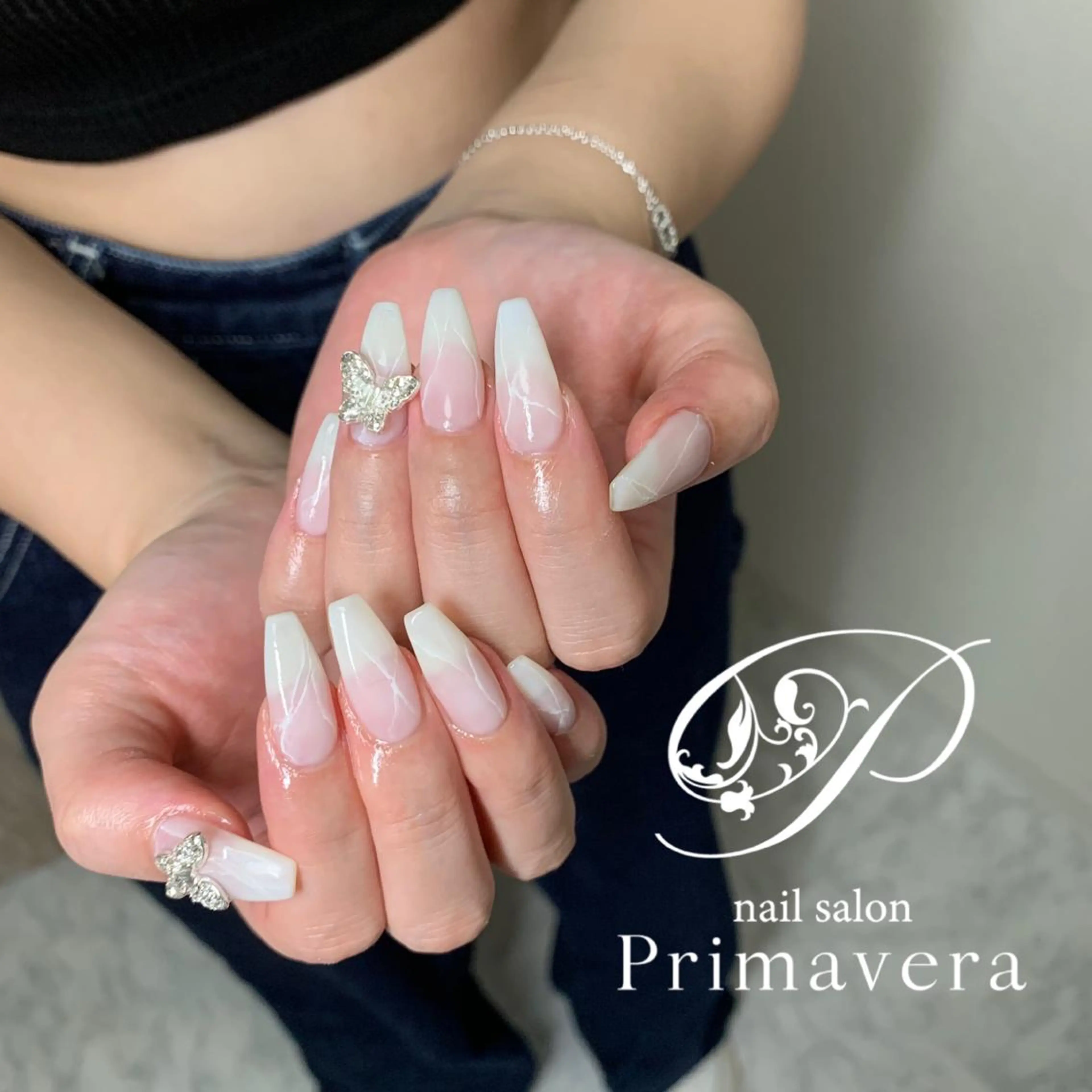 ネイル ハンドネイル primavera ワンホン系/ちゅるんのネイルデザイン