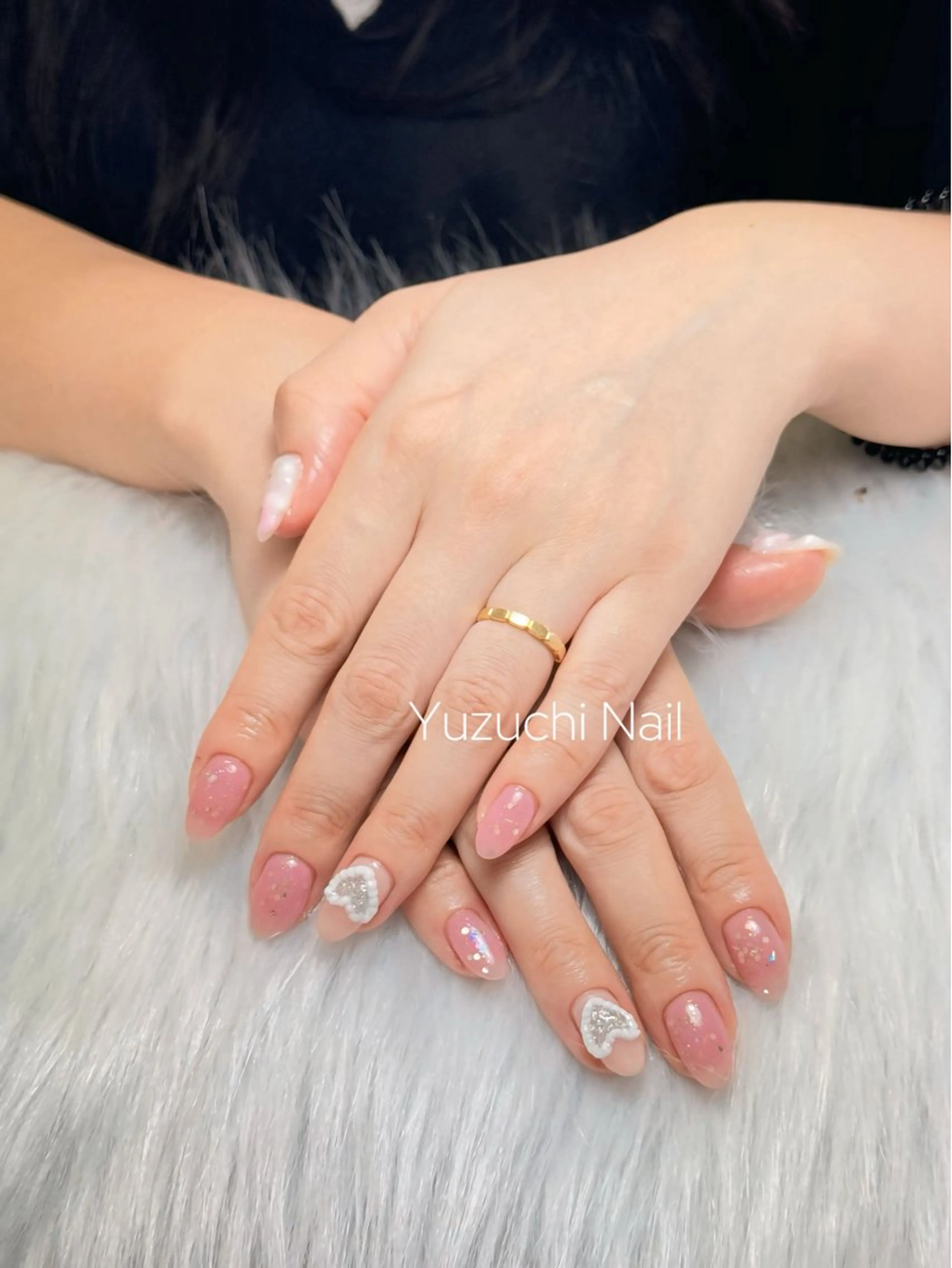 ネイル フットネイル 夏ネイル ワンホンネイル ハンドネイル ハンドケア Yuzuchi Nailのネイルデザイン