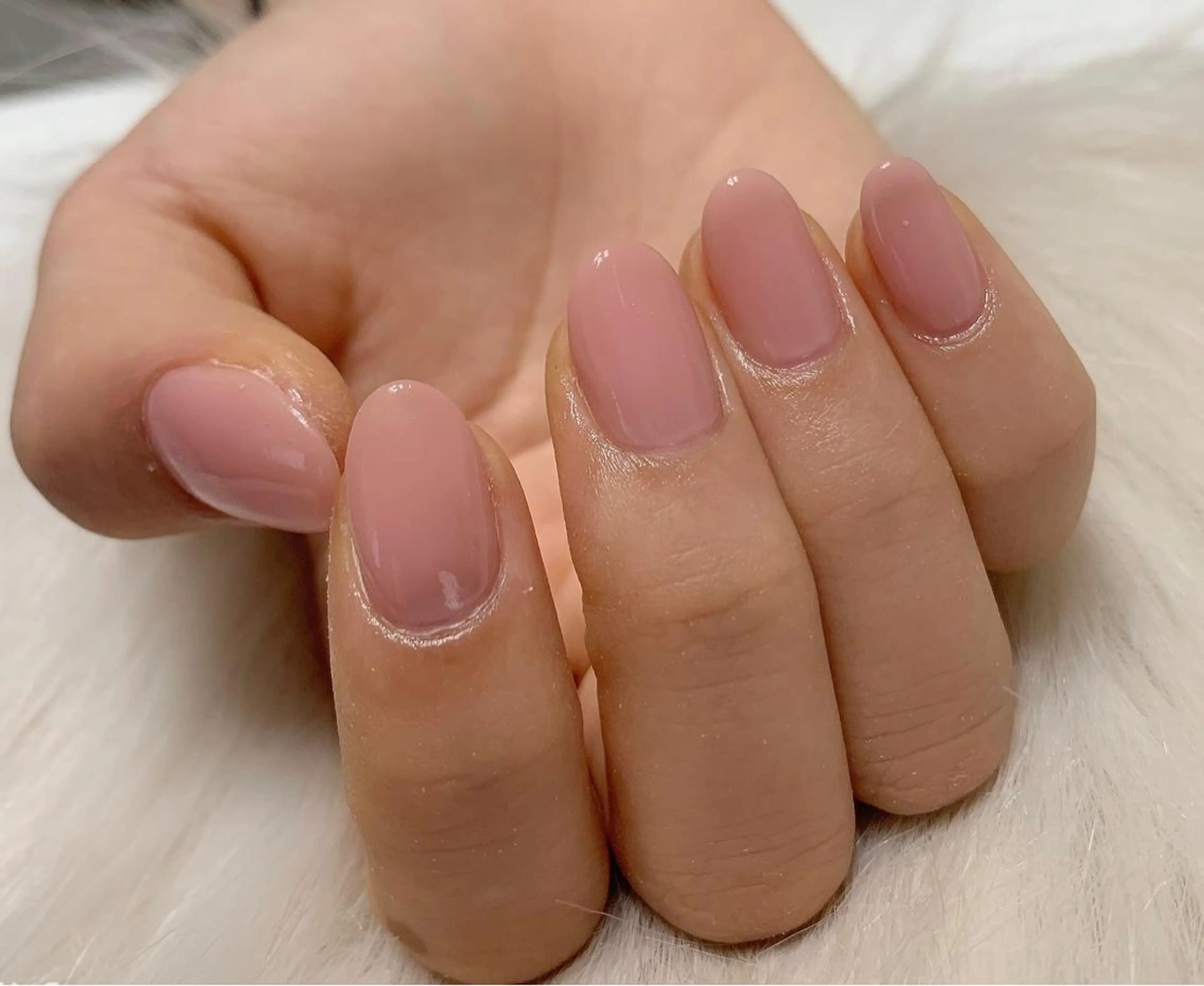 ネイル オフィスネイル ワンカラーネイル シンプルネイル Nail Salon Momoのネイルデザイン