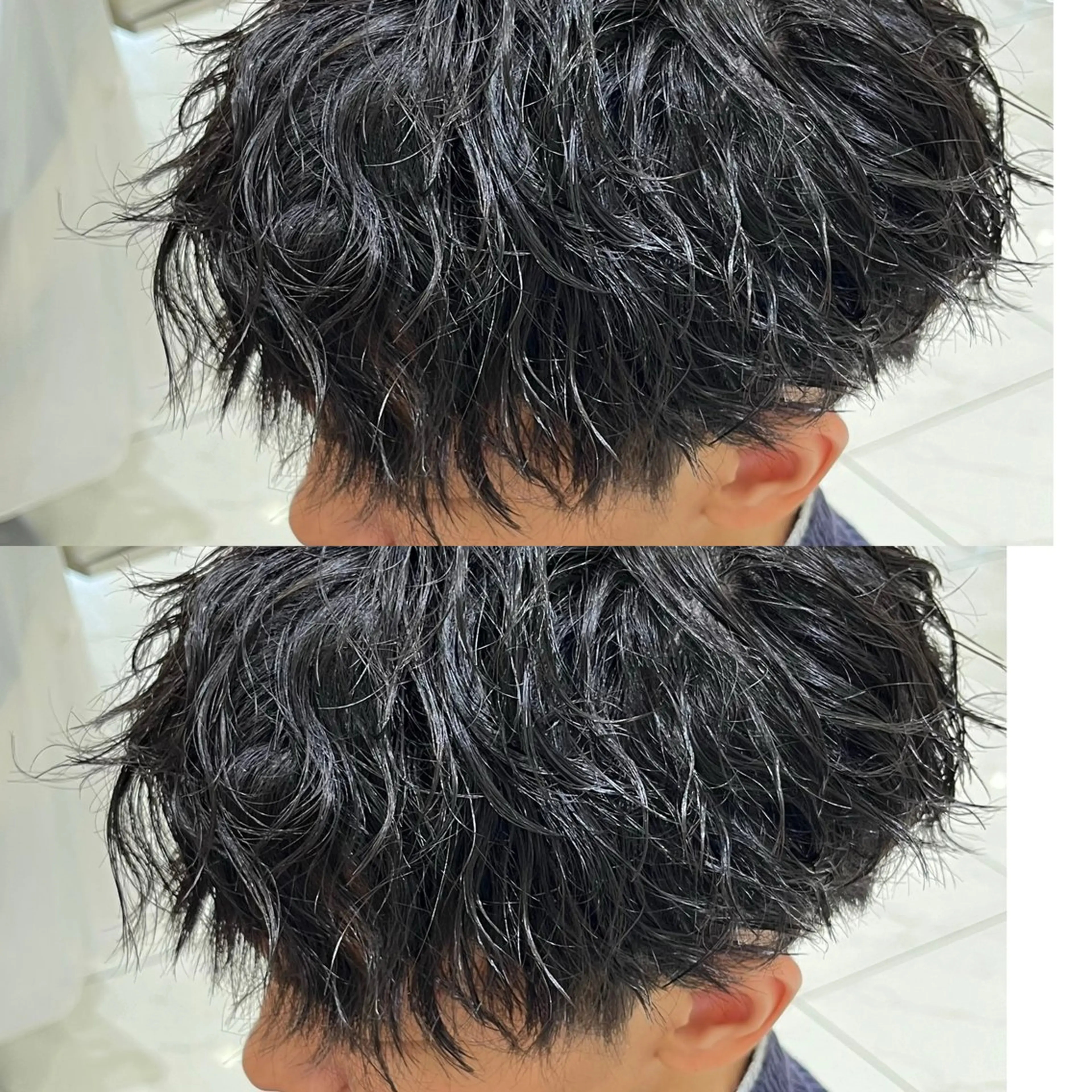 パーマ メンズ メンズパーマ メンズツイストパーマ ツイストパーマ カット パーマ トリートメント ヘアセット 【メンズパーマ✨️ フェザーパーマ】岩城のヘアスタイル