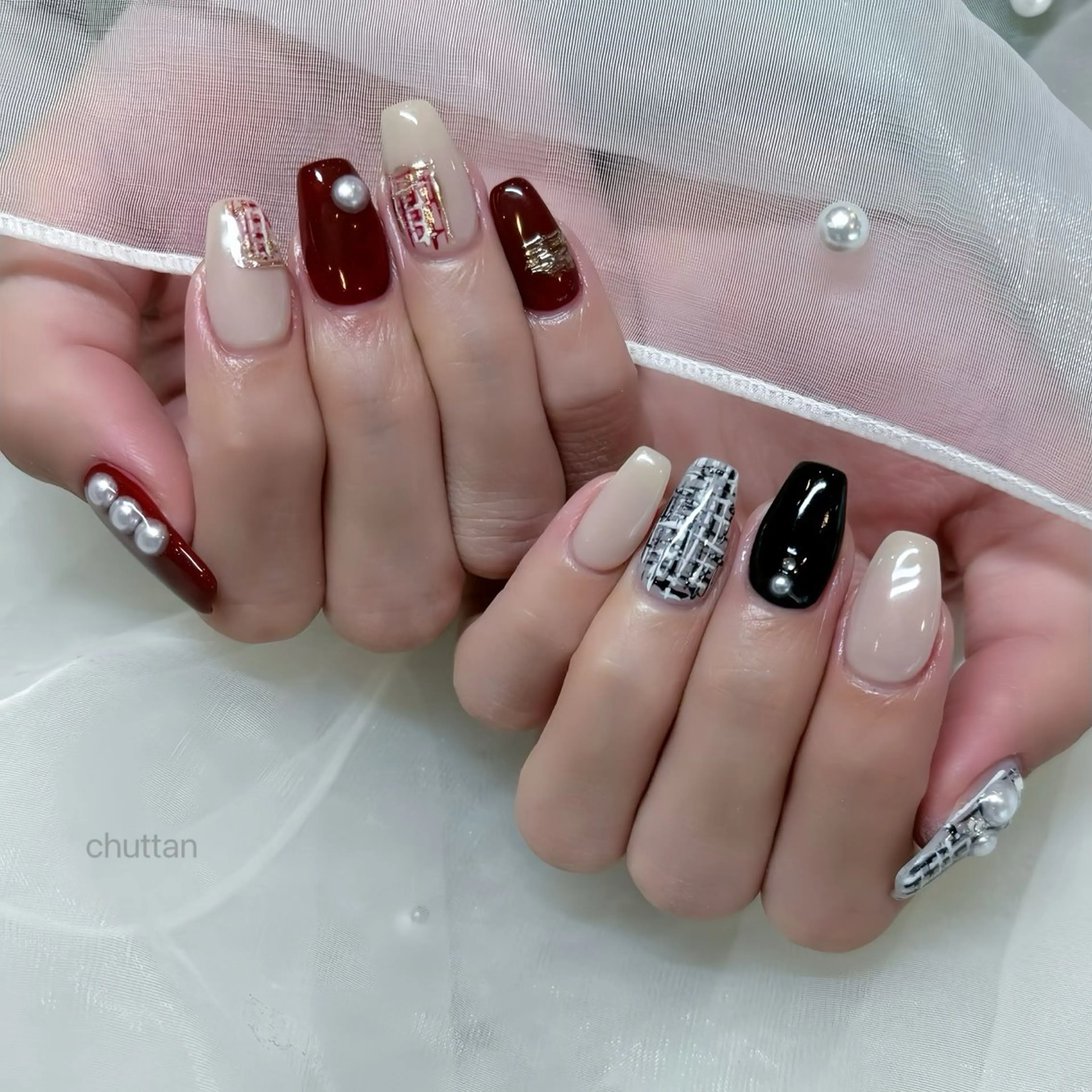 ネイル TRU NAIL&EYE 千葉店所属・高木 つかさのネイルデザイン