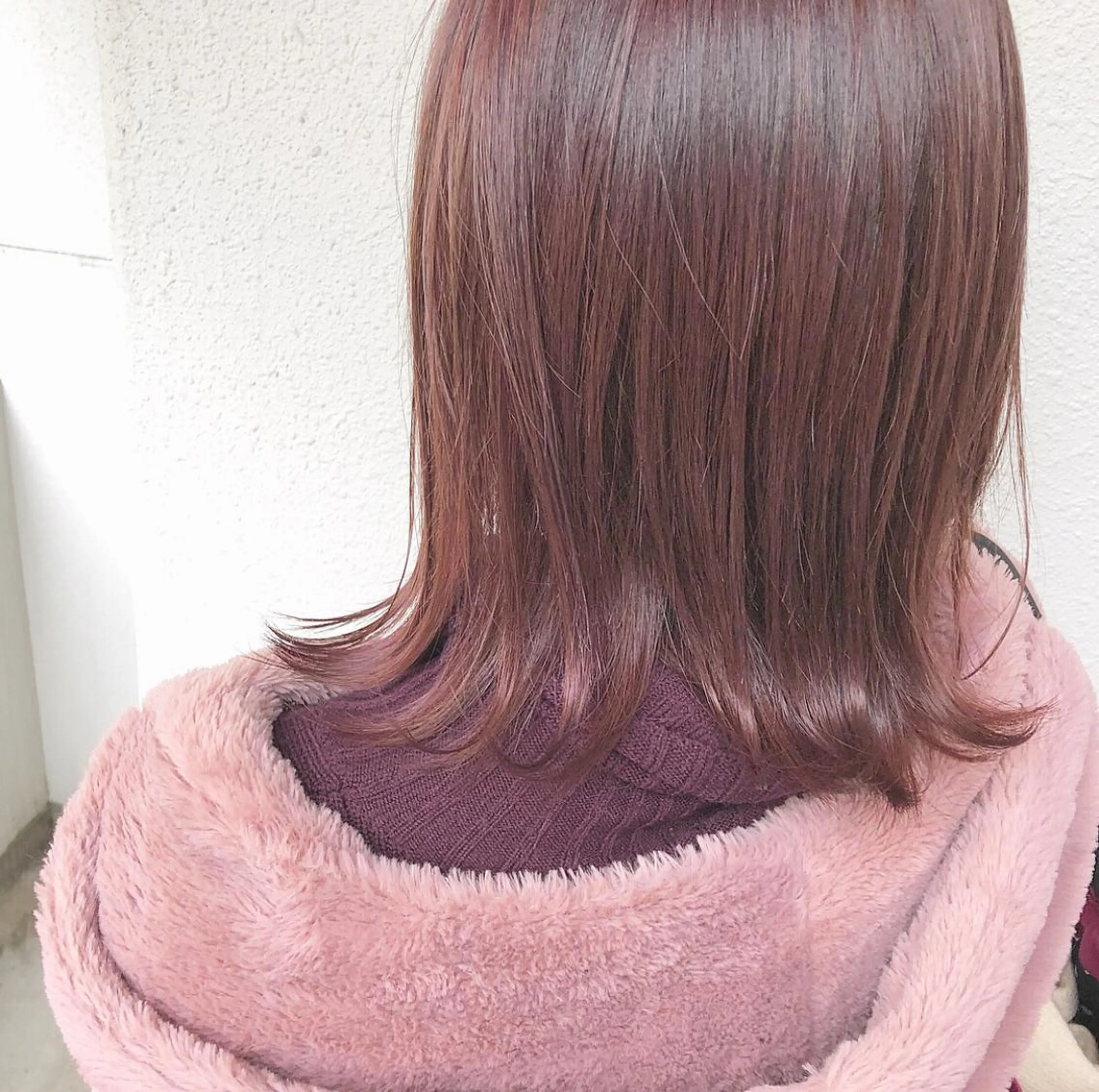 ミディアム カラー パープルカラー autre所属・大久保 ひでなりのヘアスタイル