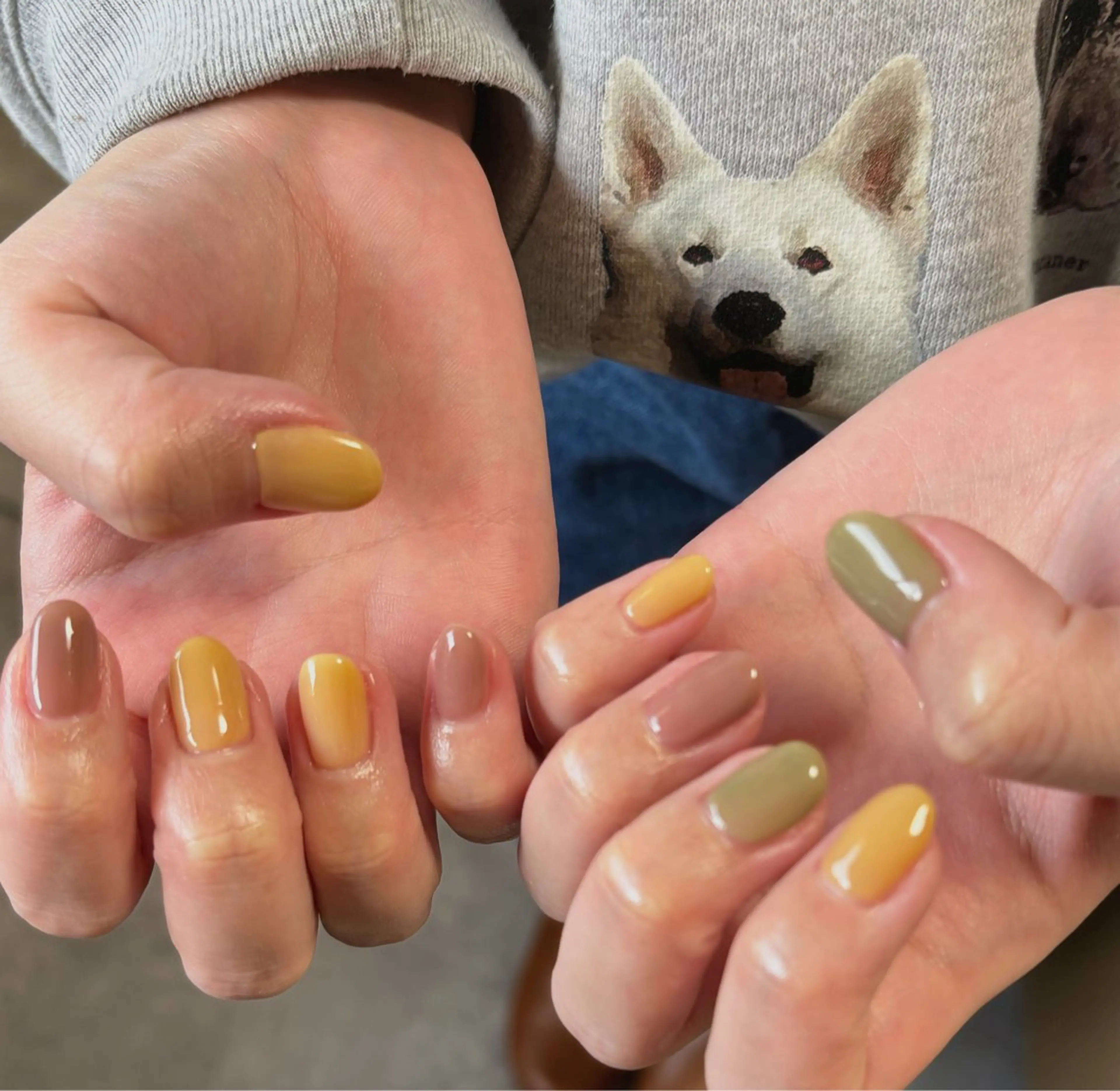 ネイル クリアネイル ジェルネイル ニュアンスネイル オフィスネイル ワンカラーネイル ハンドネイル tamu nail 金町のネイルデザイン