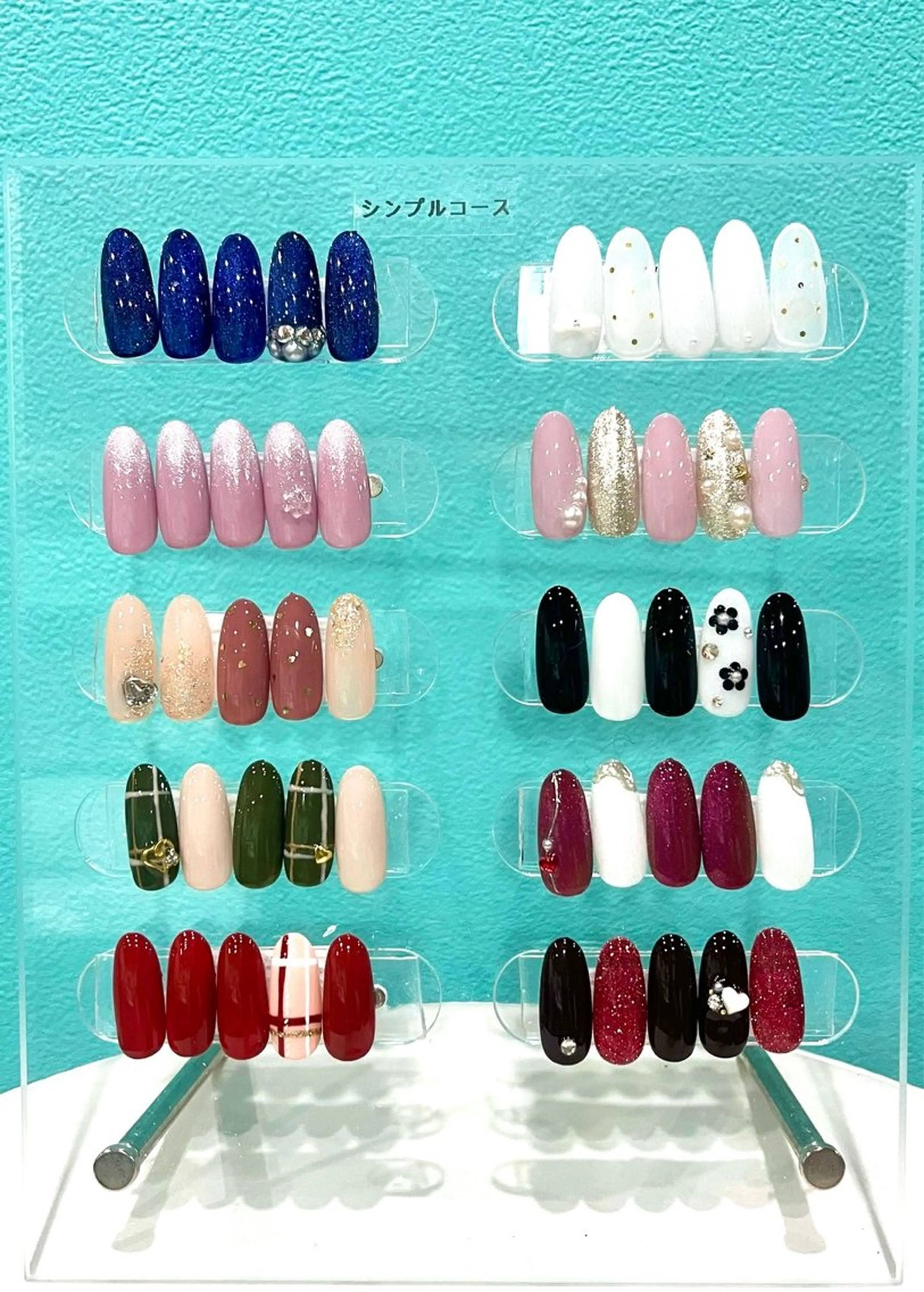 【リピーター様＋1500円】オフあり　定額シンプルデザインコースの写真