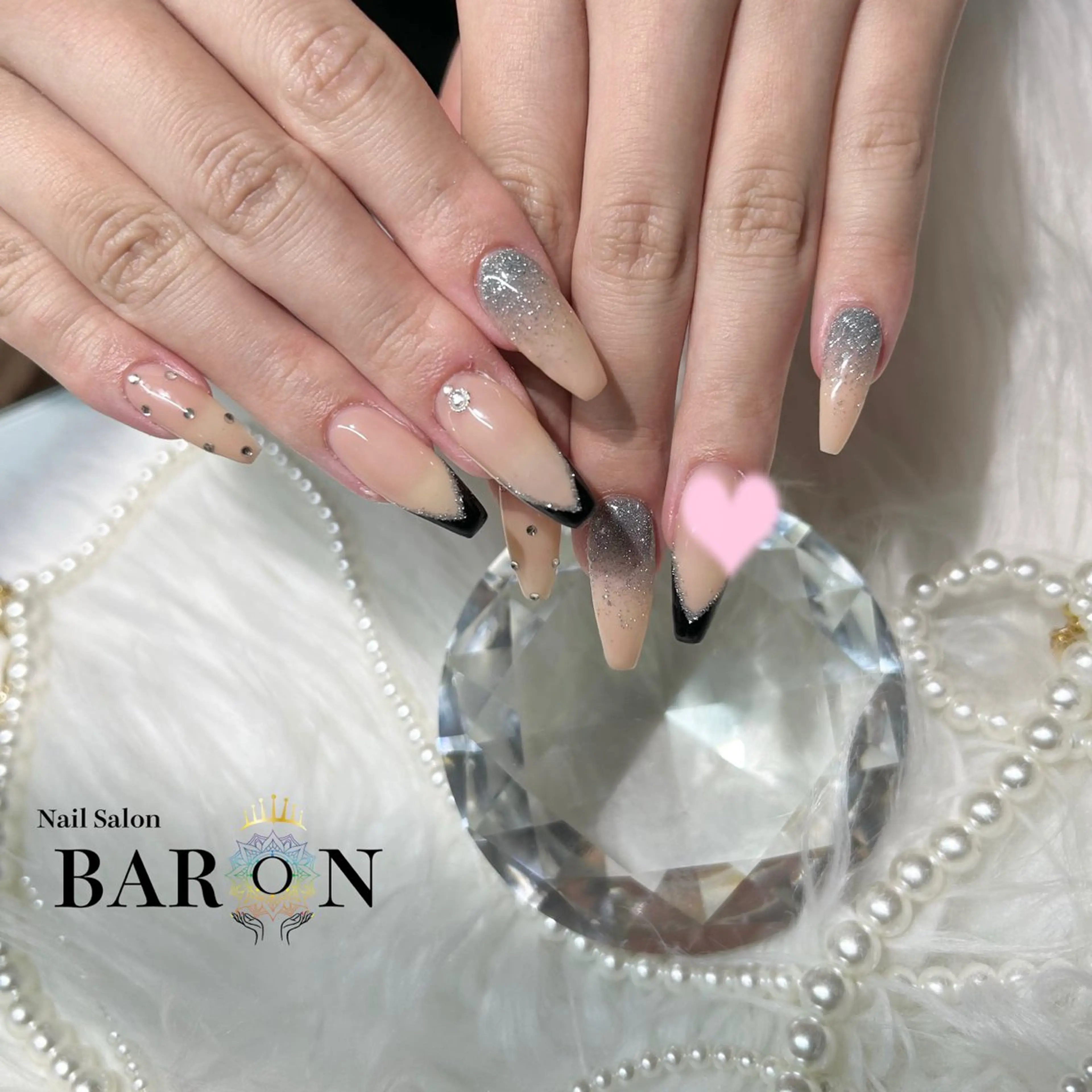 Hand💅モデル募集!!★持ち込みコース 90分★オフありの方(パーツ別途料金) ¥3000 150分の写真