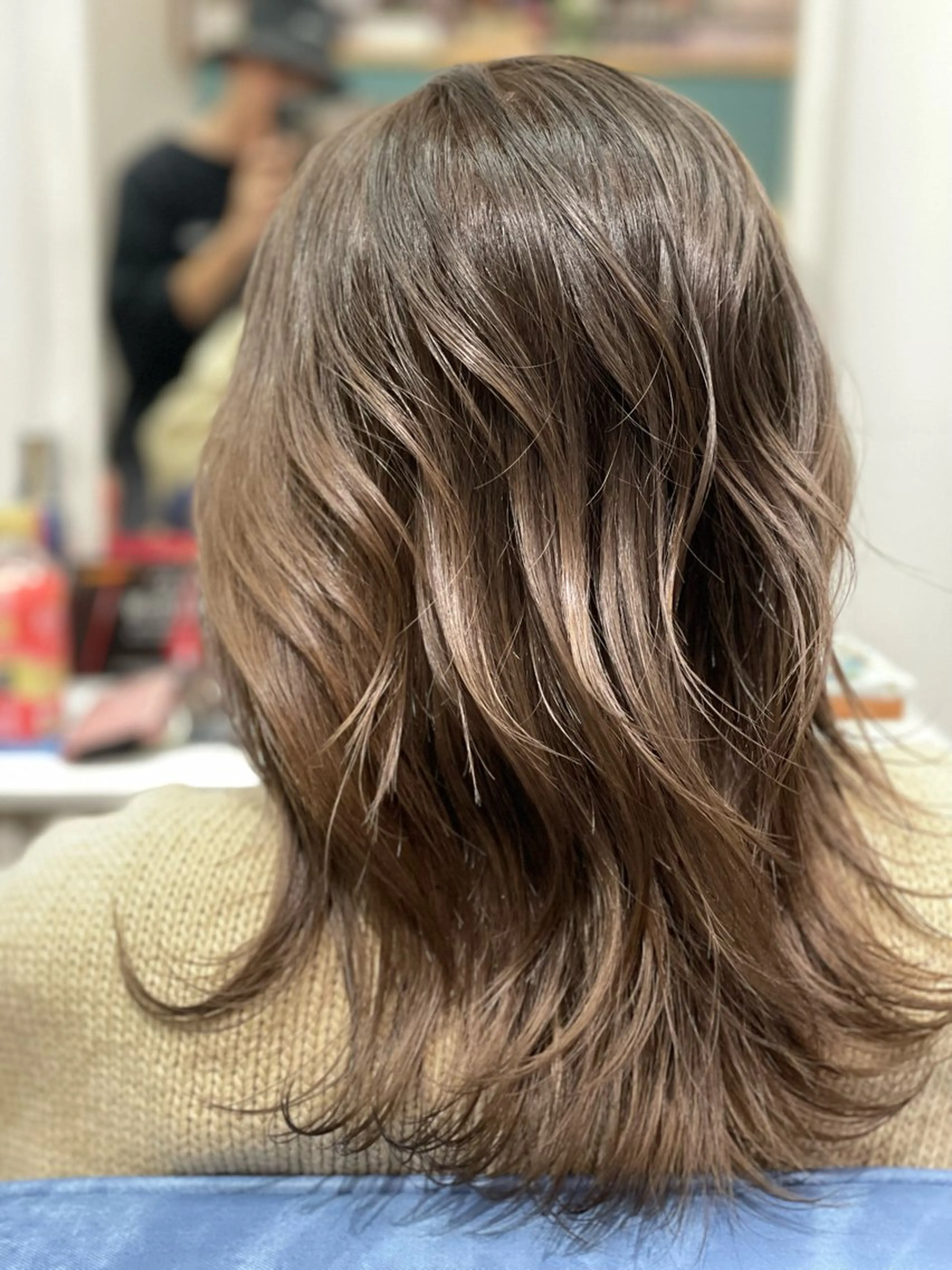 ロング カラー ブリーチ グラデーションカラー Snaly カラー特化ページのヘアスタイル