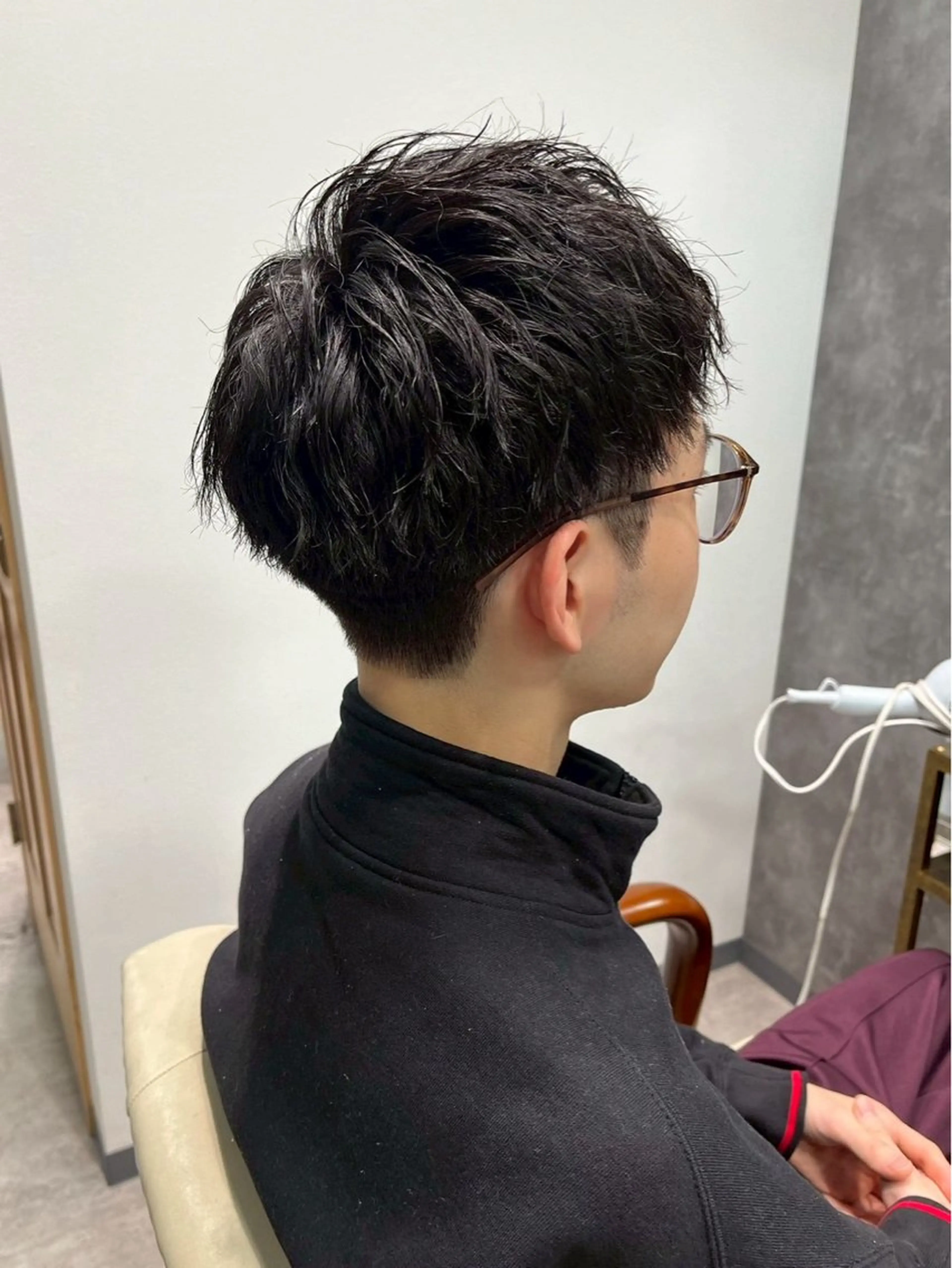 ショート パーマ メンズ カット パーマ Ren /メンズ/緩めパーマのヘアスタイル