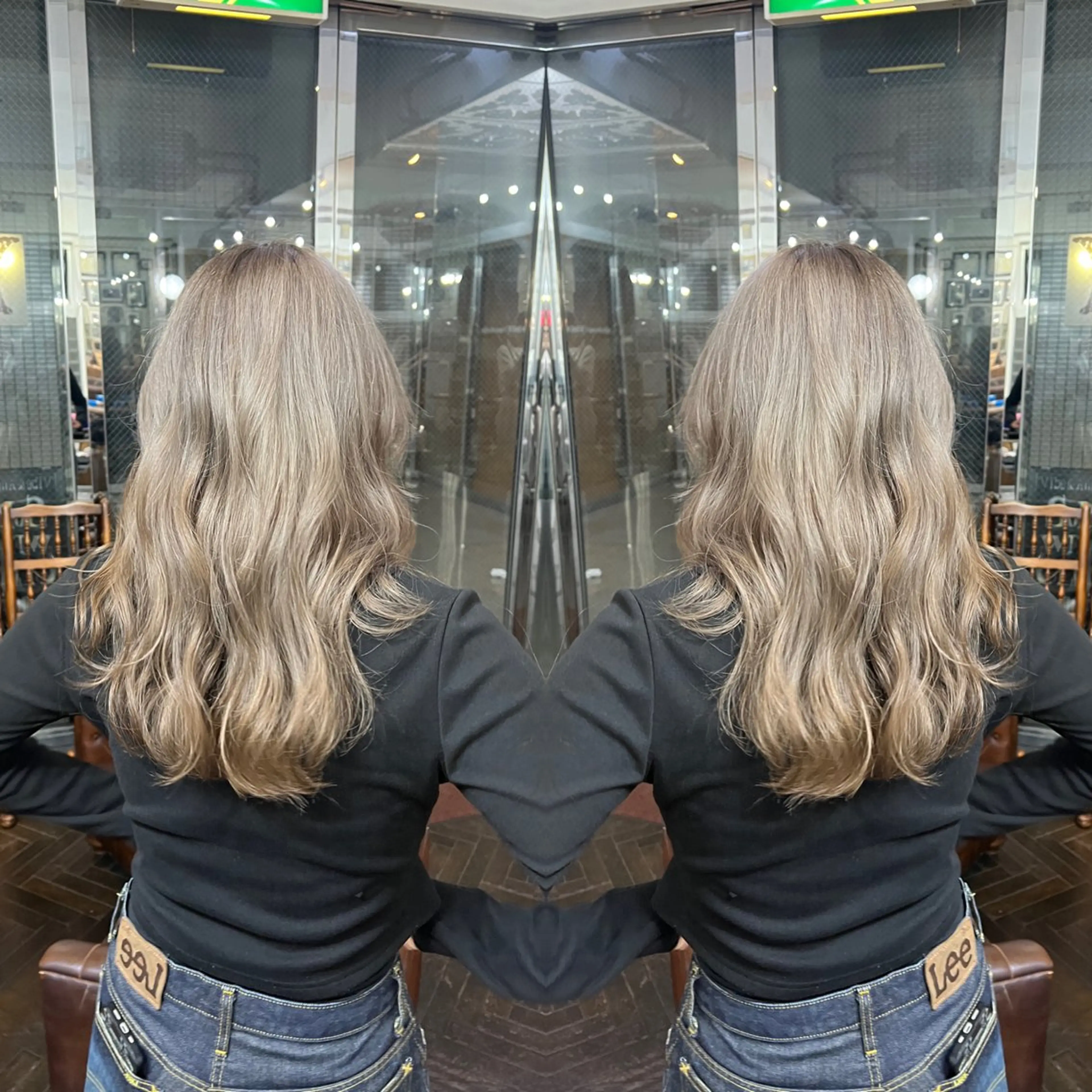 ロング カラー レイヤー/ボブ/ ミニボブ/AOIのヘアスタイル