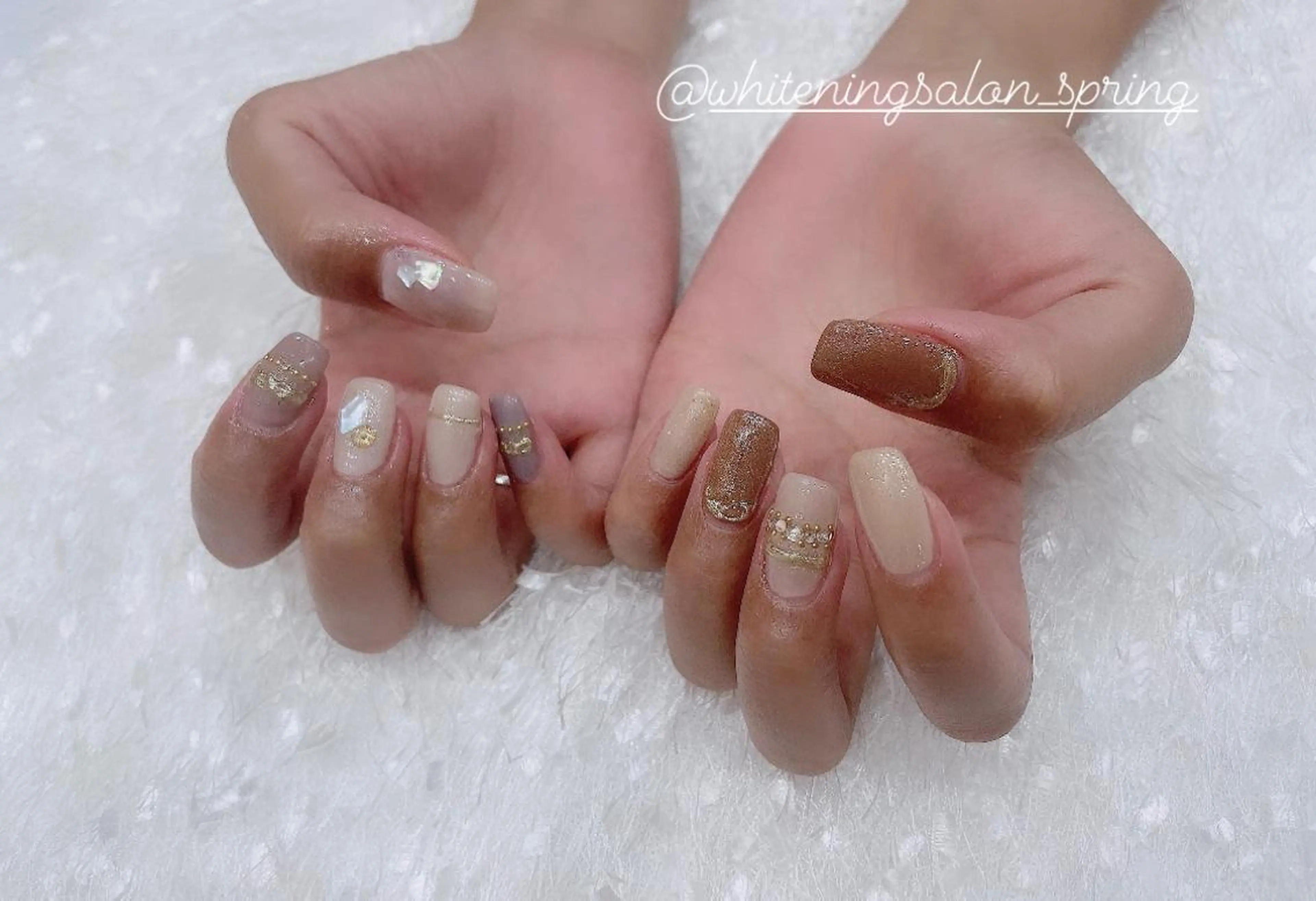 ネイル ニュアンスネイル Nakao Hitomiのネイルデザイン