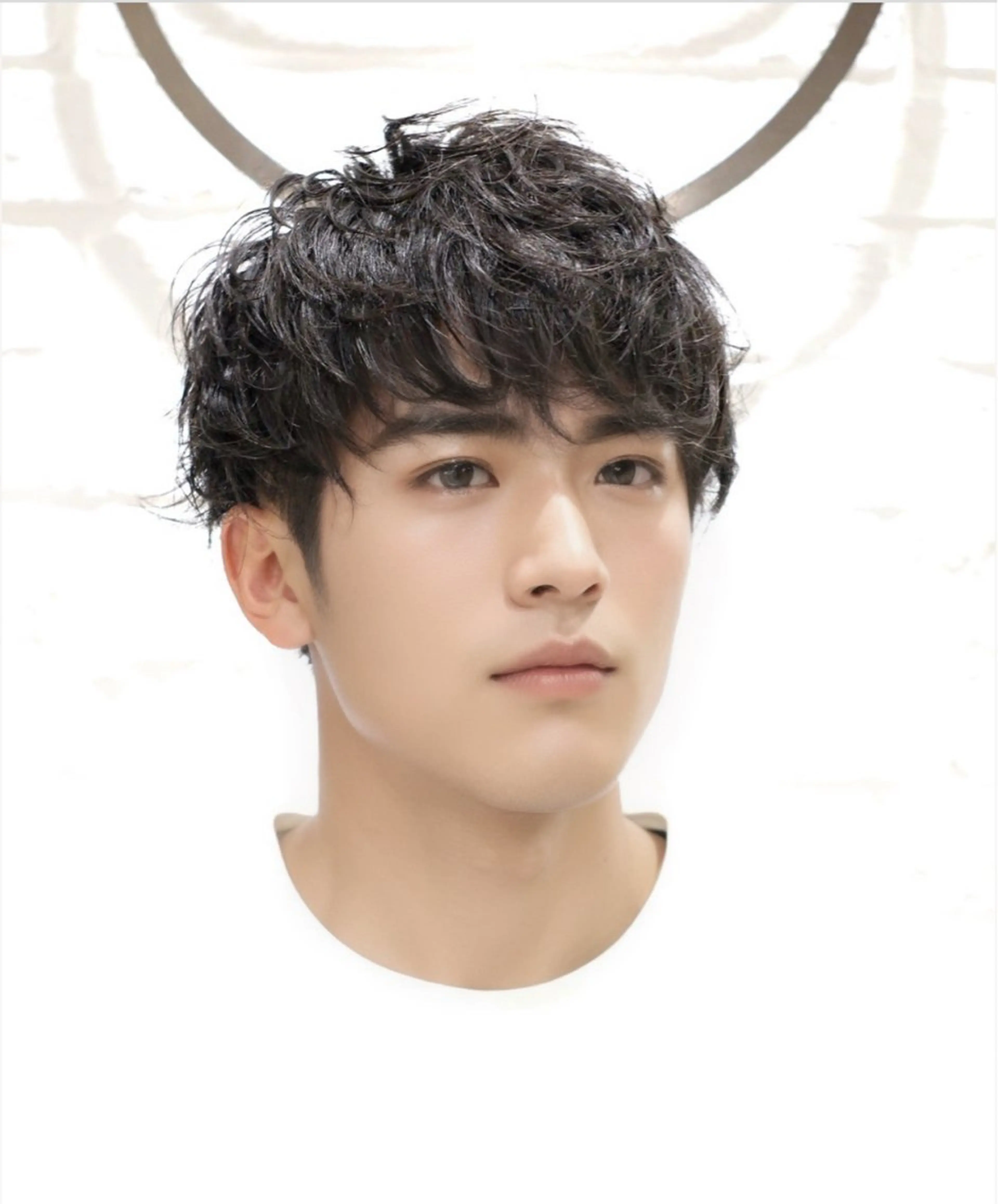 ショート パーマ メンズ カット パーマ 加藤 いくみのヘアスタイル