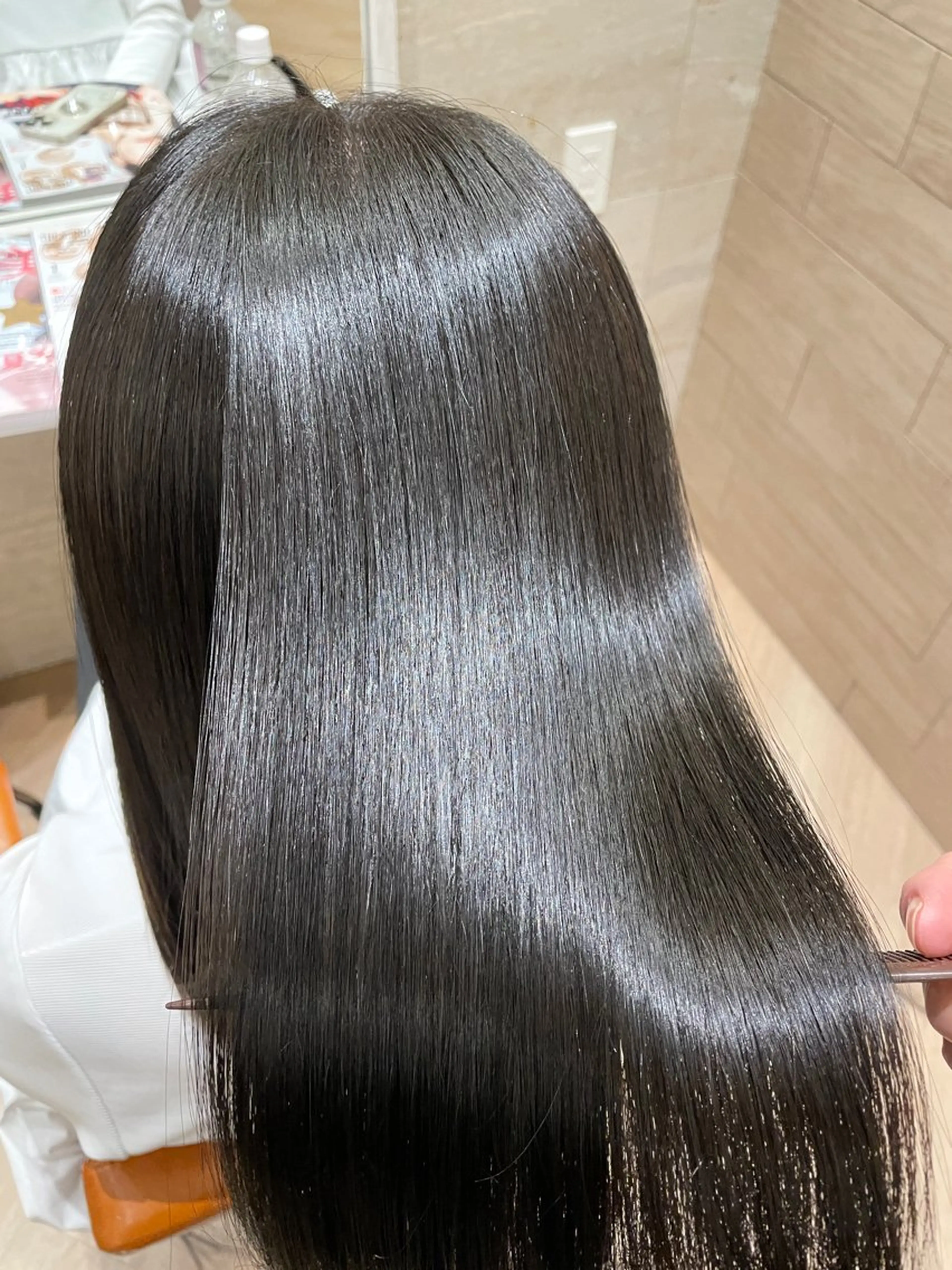 カット ヘアカラー トリートメント 💫艶髪💫 ✂︎佐久間俊生✂︎のヘアスタイル
