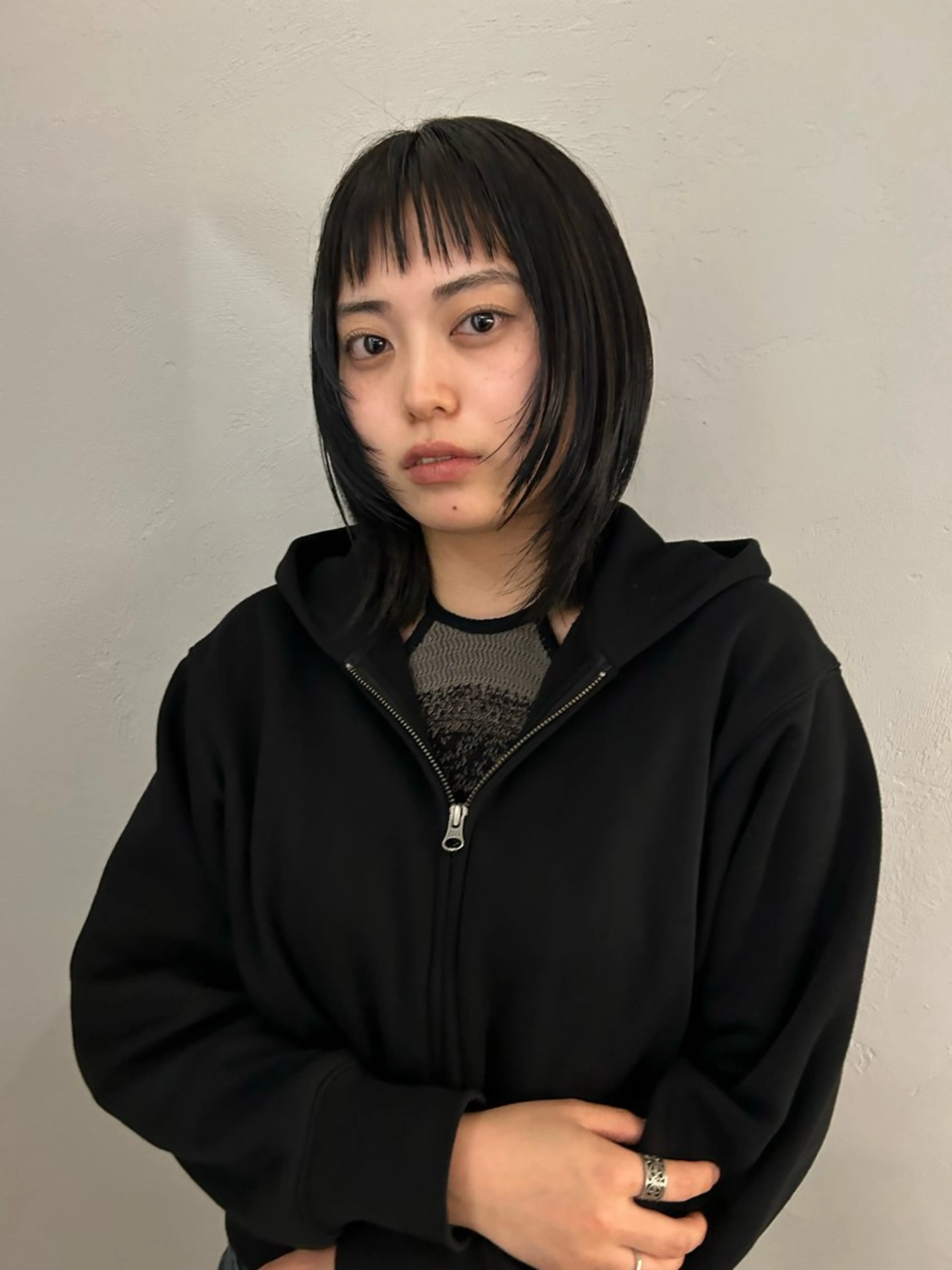 セミロング カラー 縮毛矯正 トリートメント ケアパーマ/ブリーチ daisukeのヘアスタイル