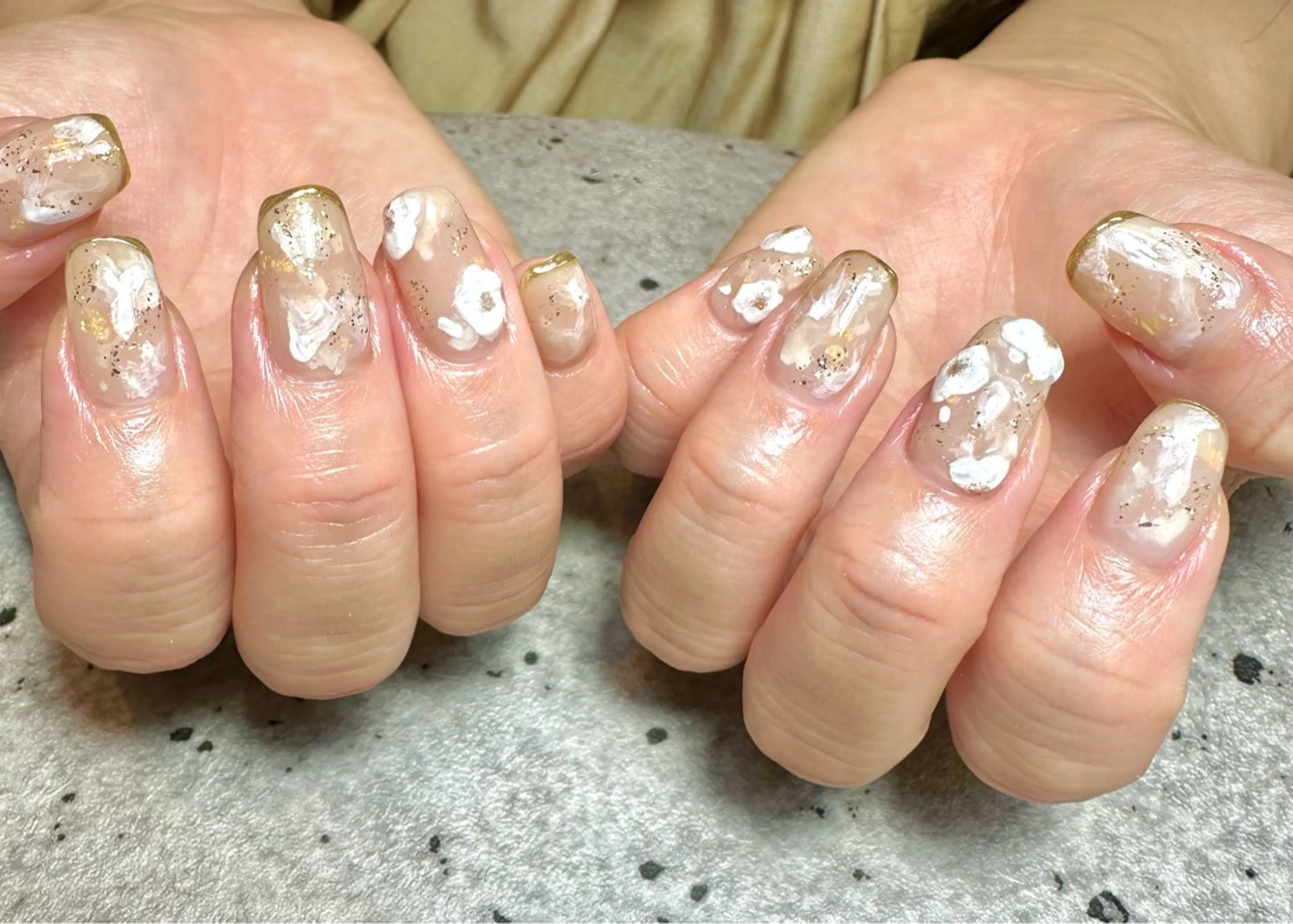 ネイル ハンドネイル フットネイル GéRanium Harukaのネイルデザイン