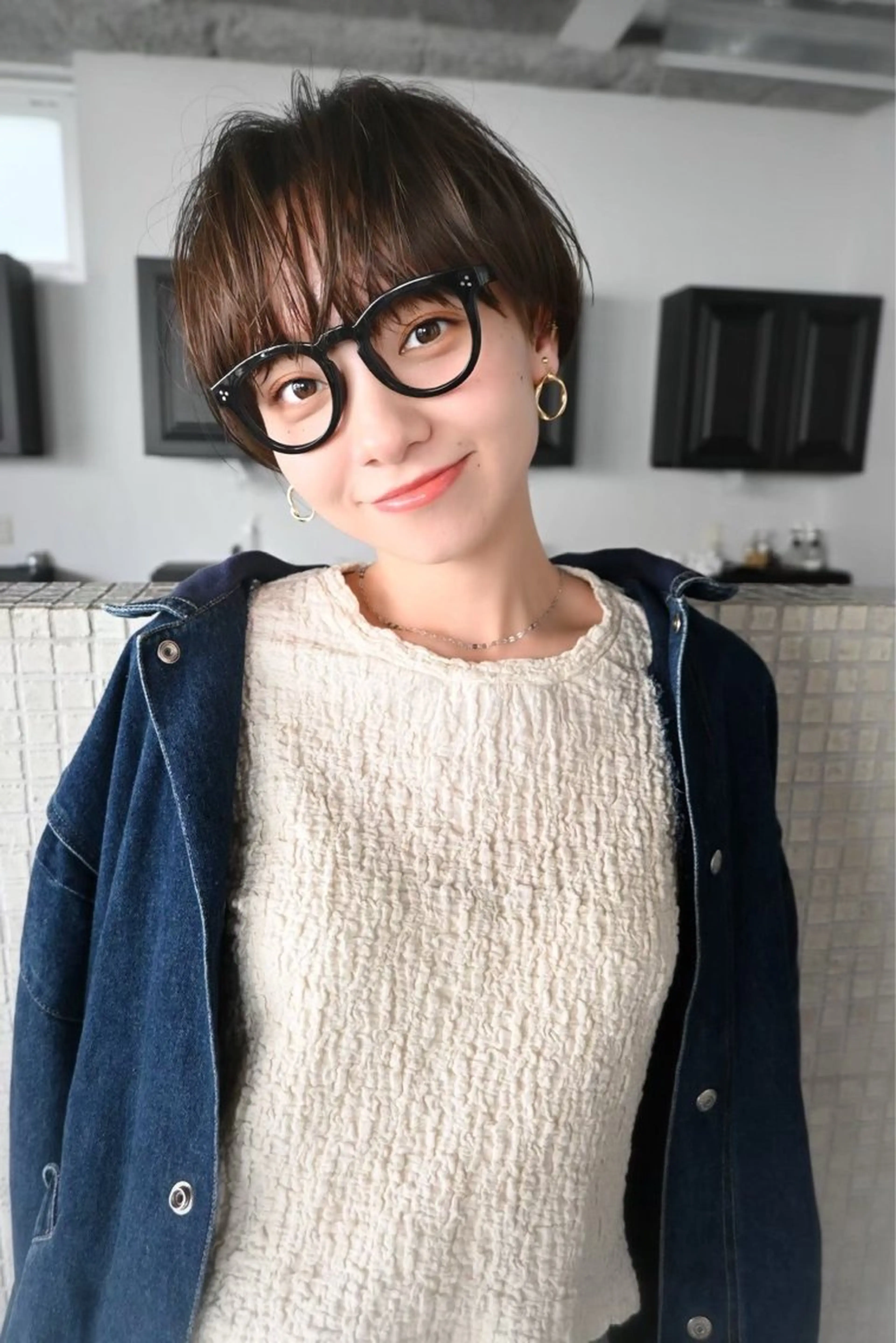 🍀平日のみ!ショート、ボブの女性限定🍀カット➕トリートメント🫧の写真