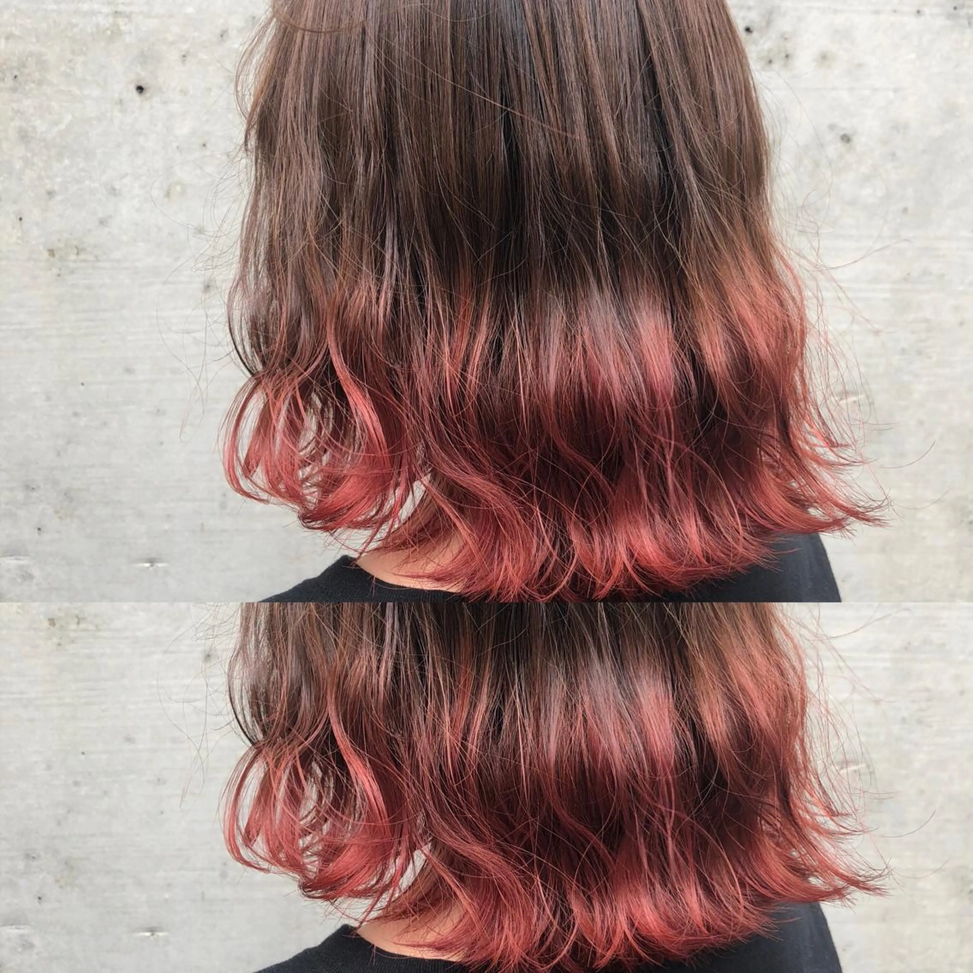 ミディアム カラー ブリーチ グラデーションカラー ヘアカラー ALLY（アリー）所属・ミニモお気に入り数 No.1宍戸雄弥のヘアスタイル