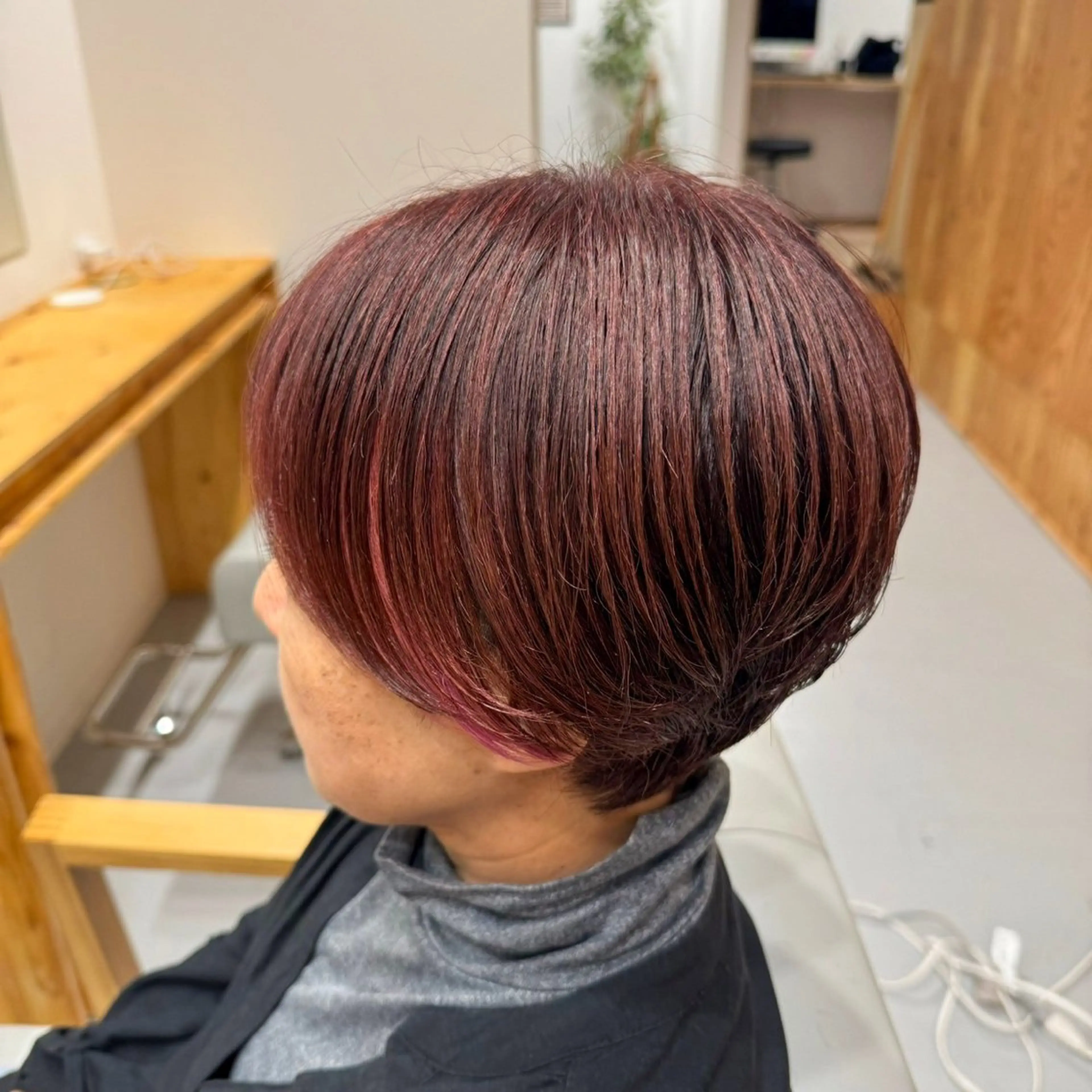 ショート カラー c＆ ちはるのヘアスタイル