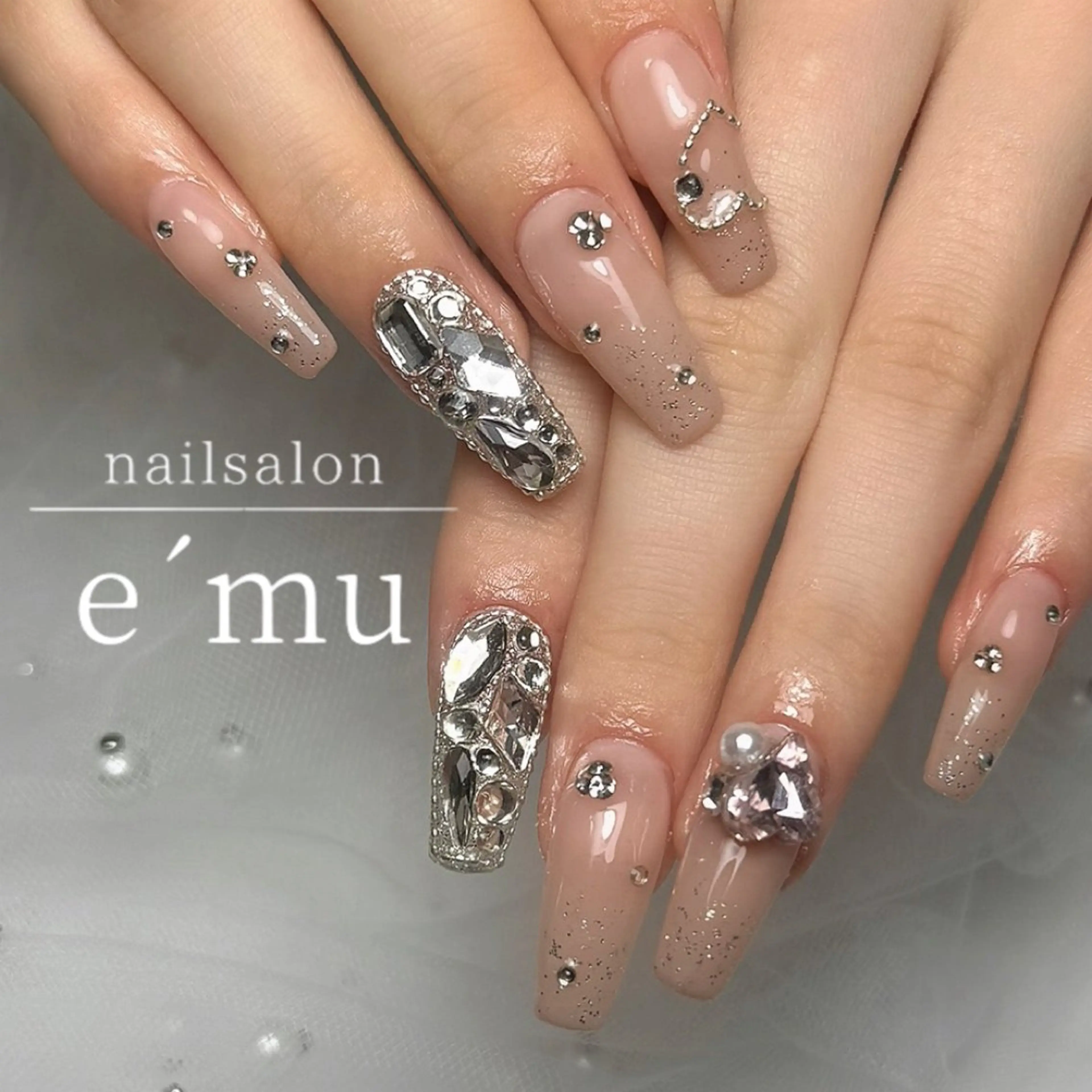 ネイル ネイルチップ ハンドネイル nailsalon e´muのネイルデザイン