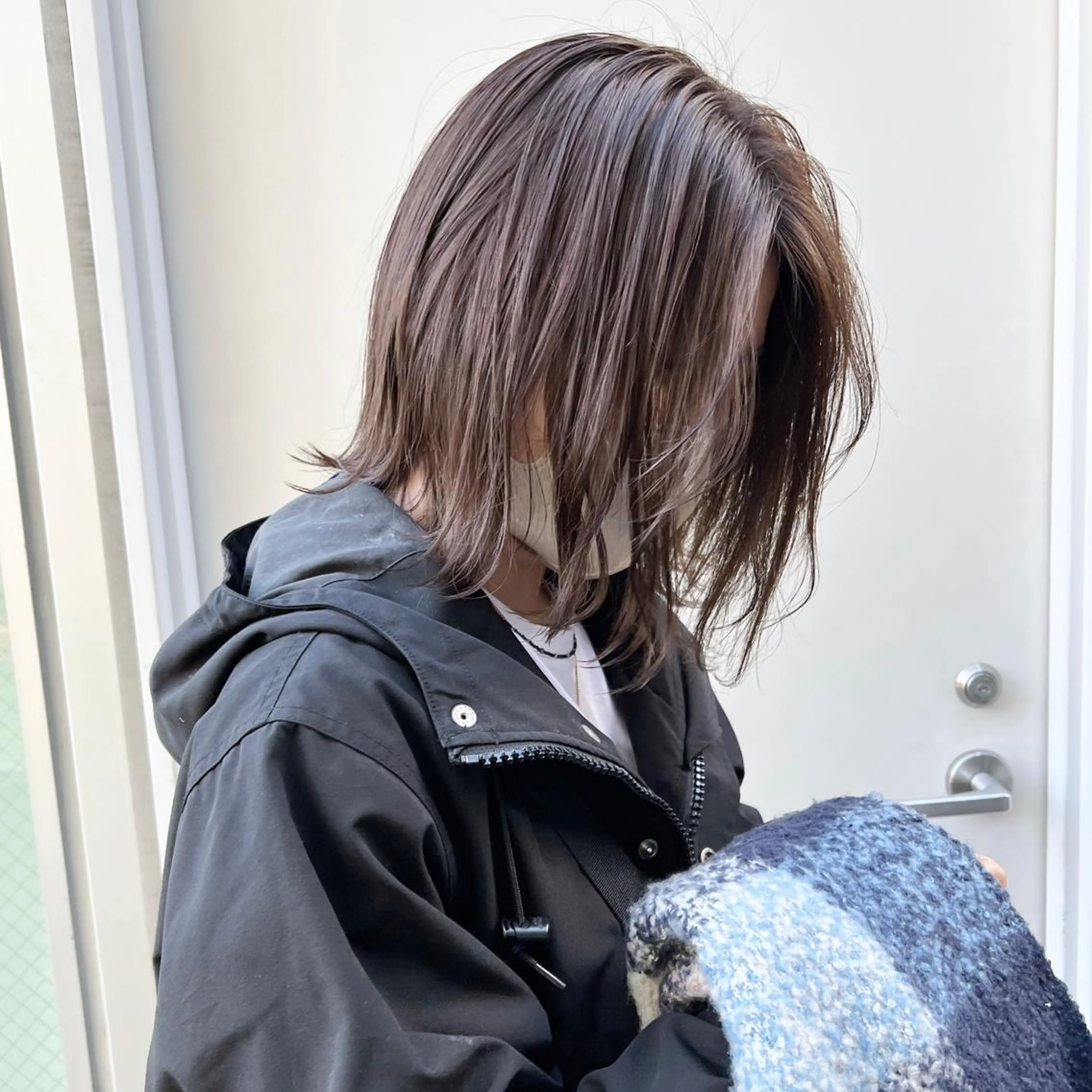 ミディアム カラー ベージュカラー ブリーチ ブリーチなしカラー GrandStory SHIBUYA所属・卒業式お呼ばれ🕊️ ヘアセット✴︎ミキのヘアスタイル