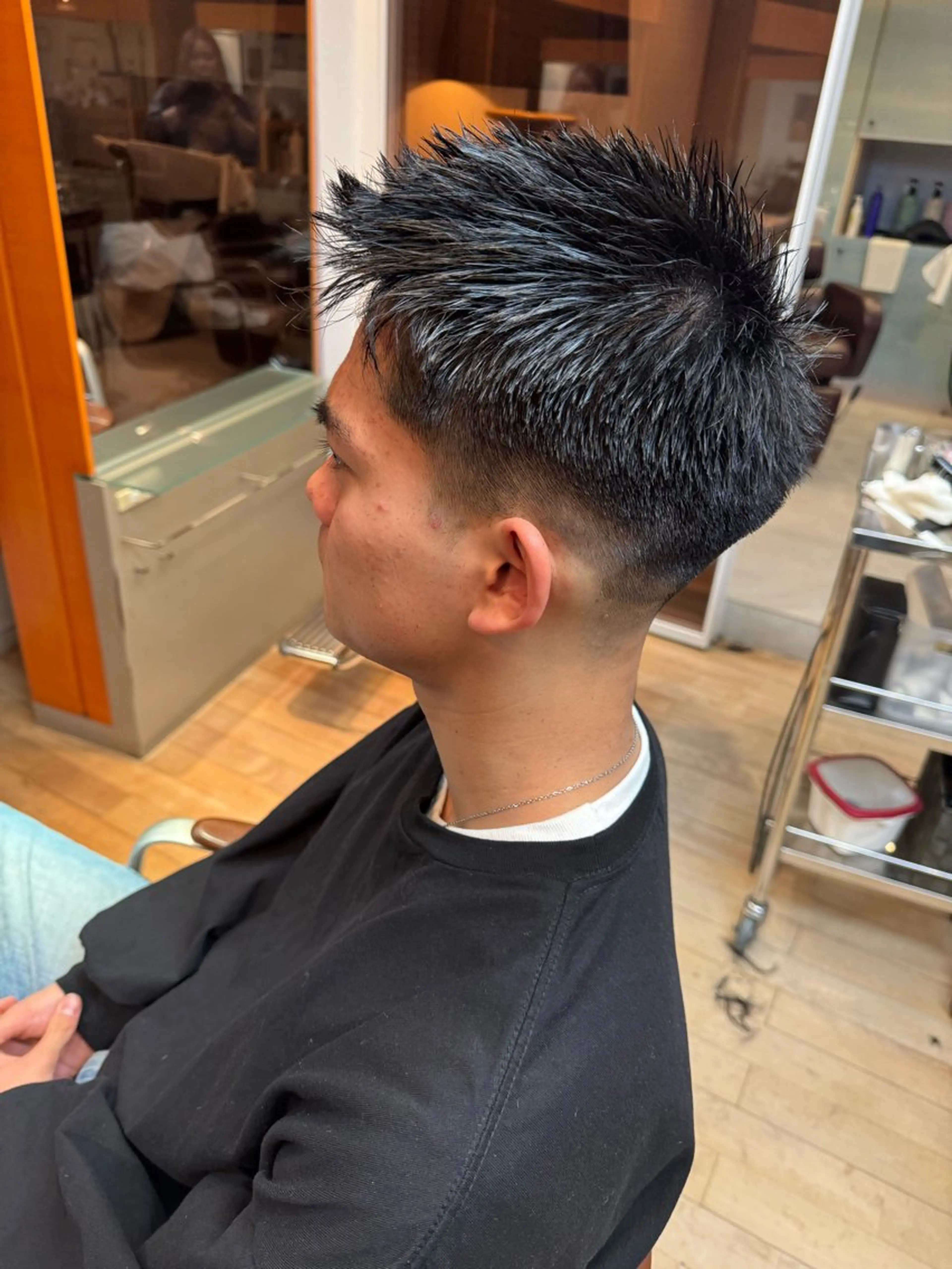 ショート メンズ L'arte所属・松並 直のヘアスタイル