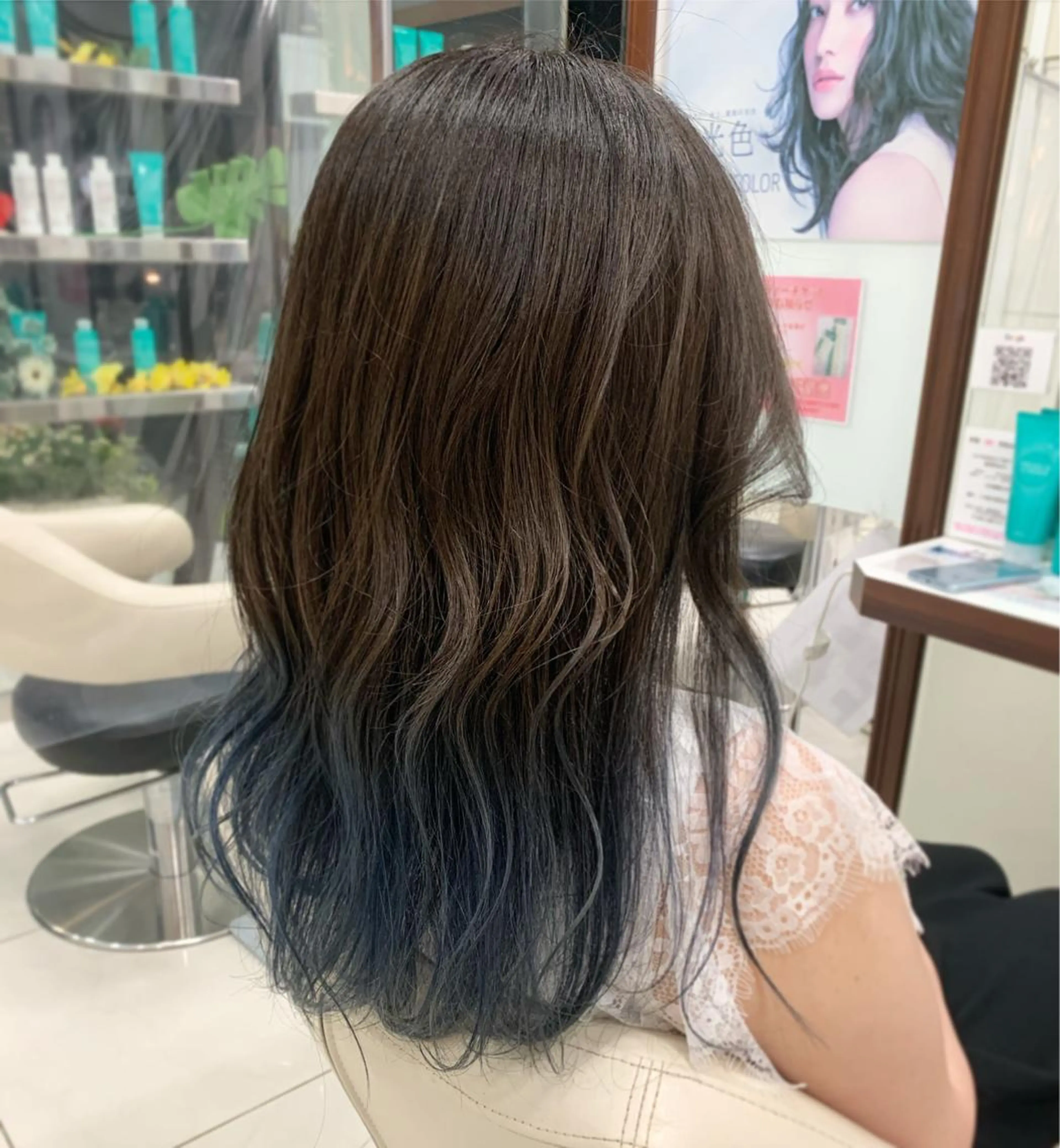 ミディアム カラー ally新百合ヶ丘 フジムラユウスケのヘアスタイル