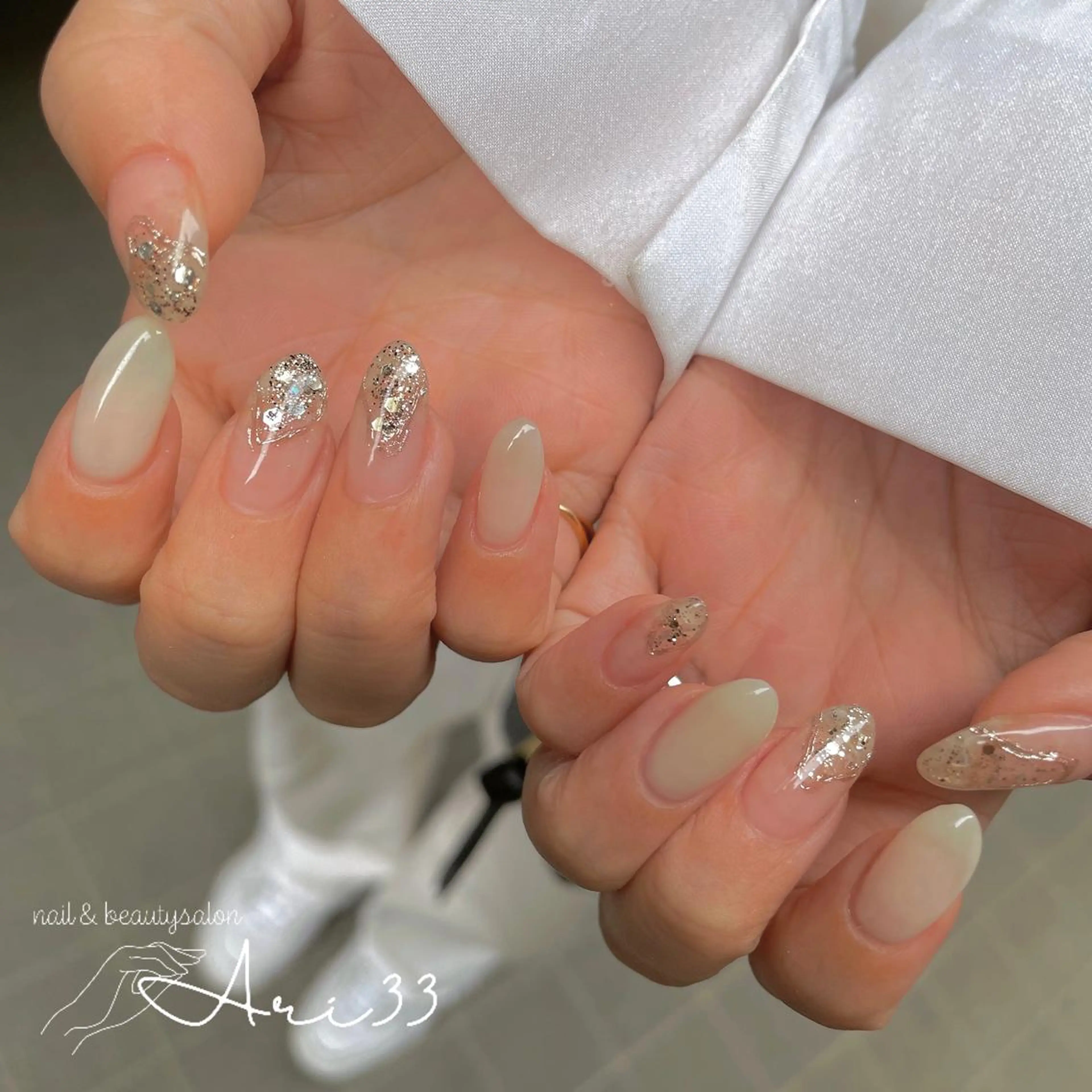 ネイル ハンドネイル プライベートサロン Ari33nailのネイルデザイン