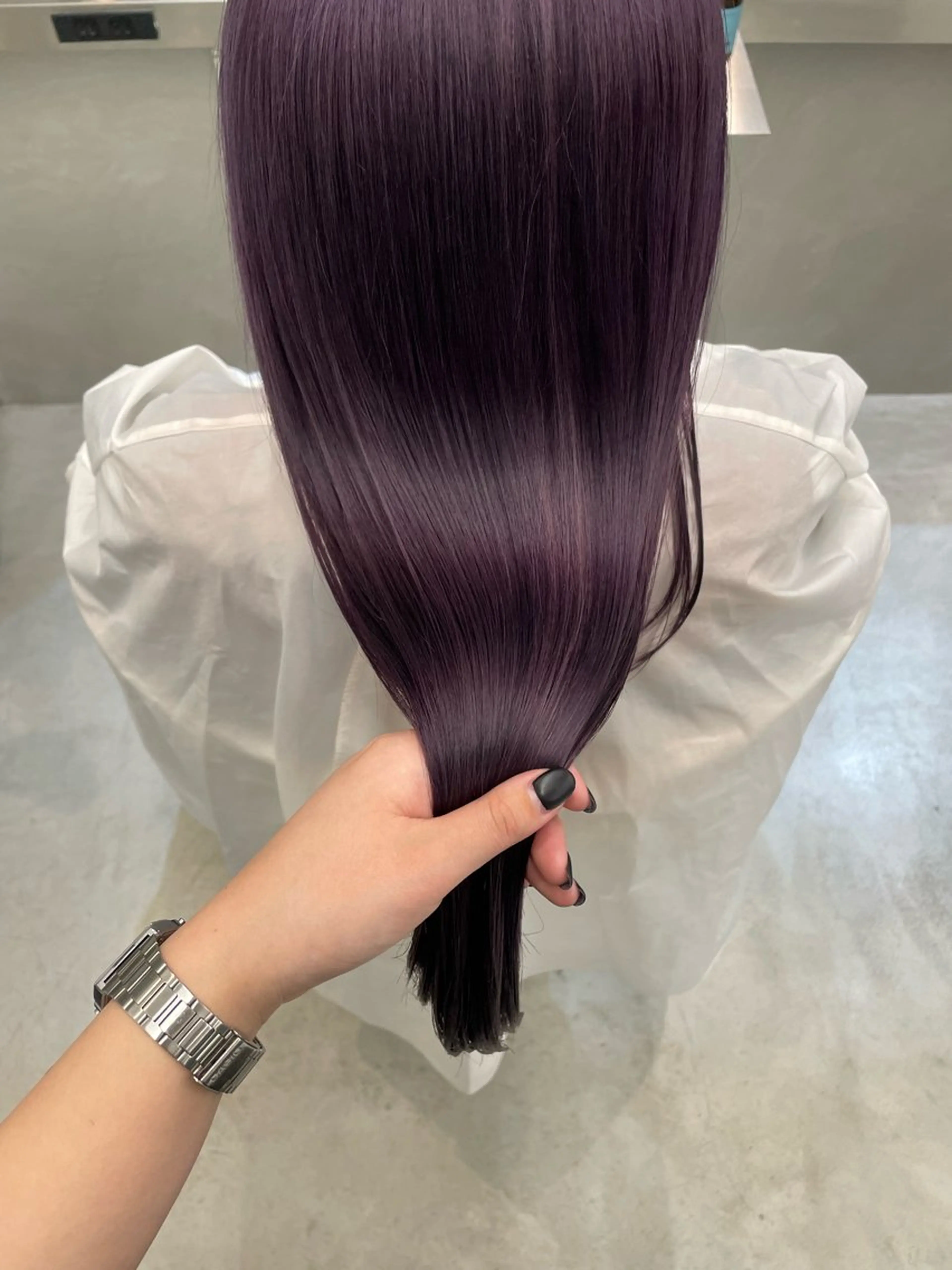ロング 大西 凪海のヘアスタイル