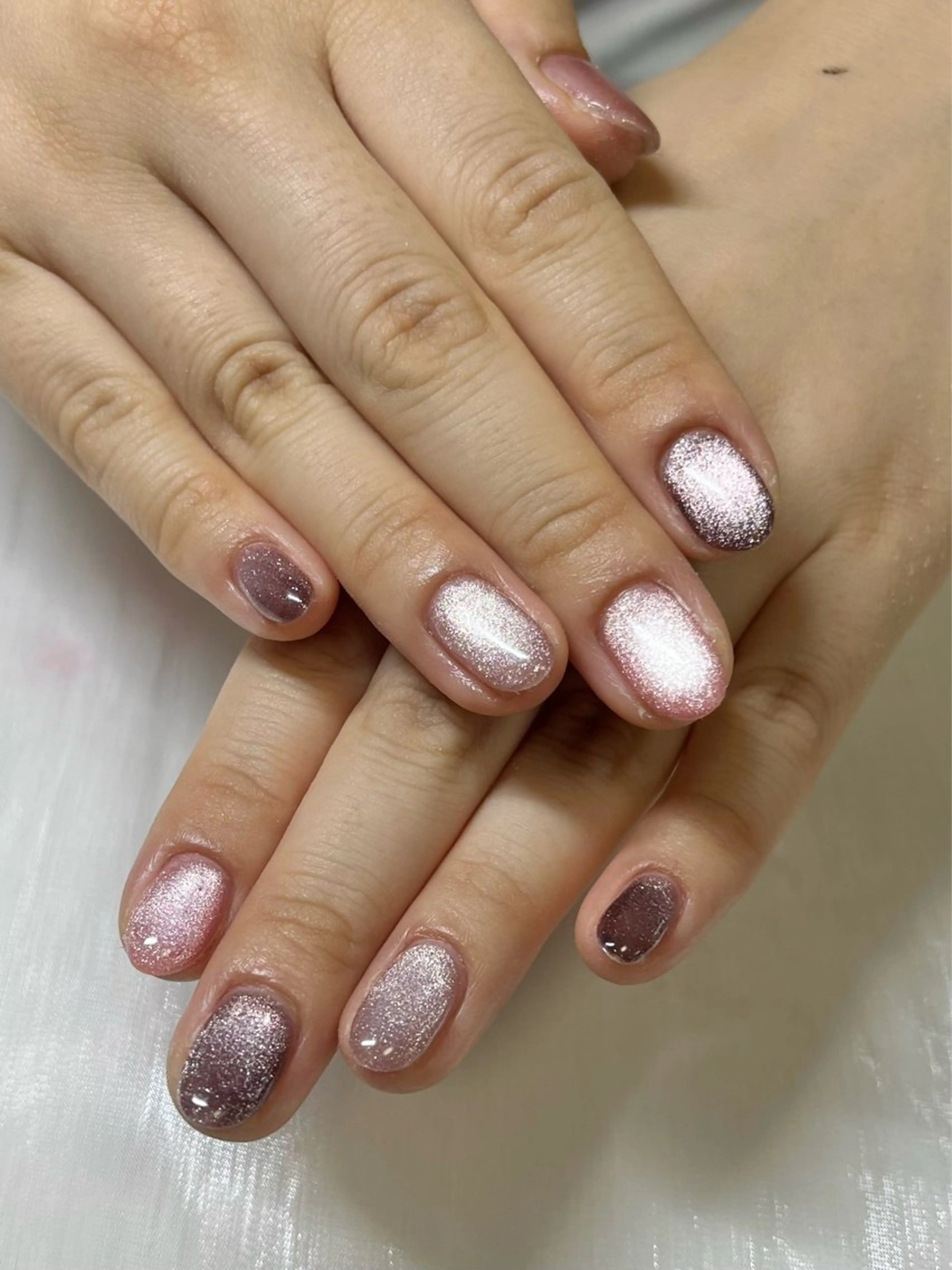 ネイル マグネットネイル ハンドネイル nail salon angeのネイルデザイン