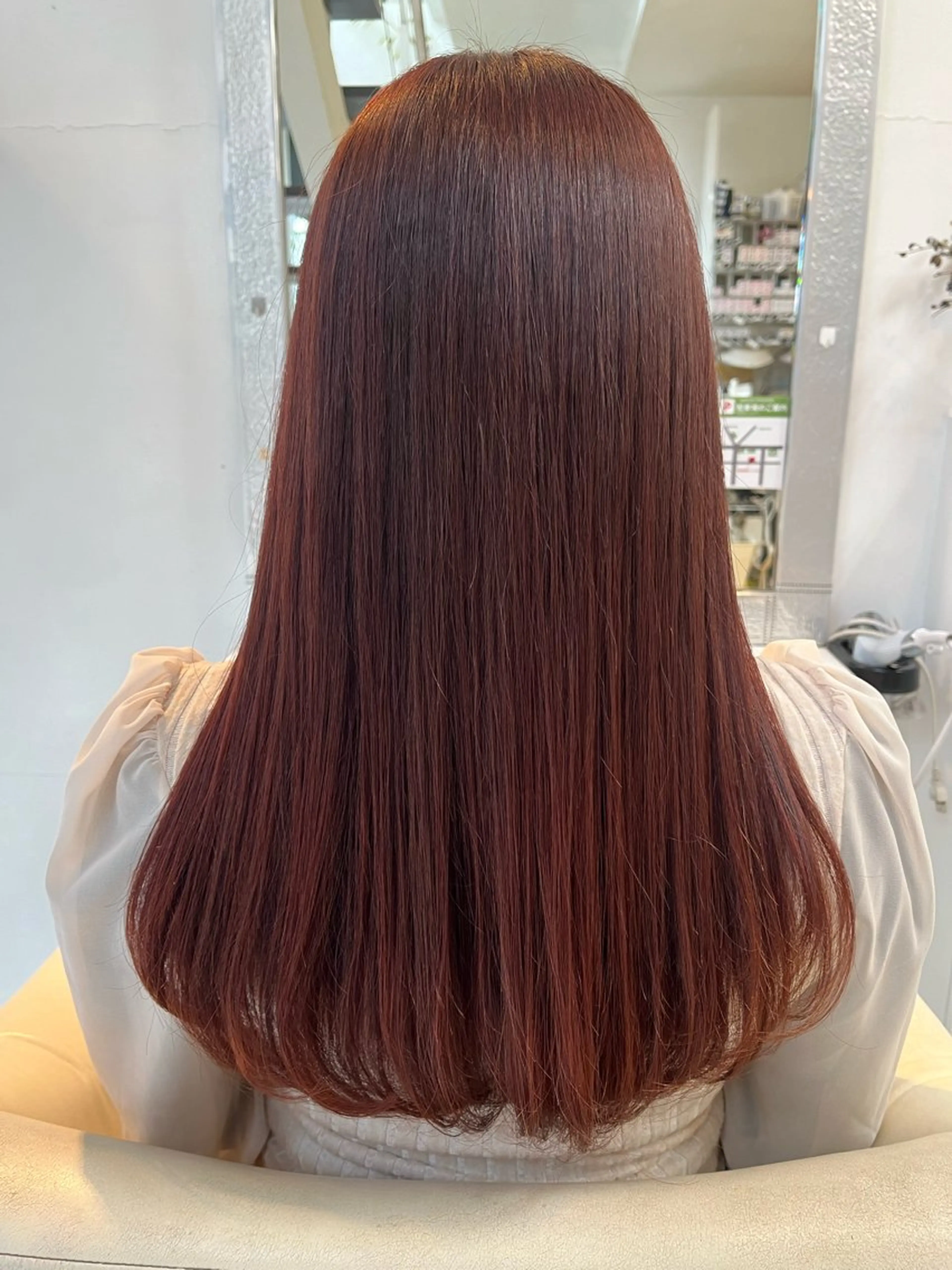 ロング カラー ピンクカラー ヘアケアベースウィズ所属・柳川 玲也のヘアスタイル