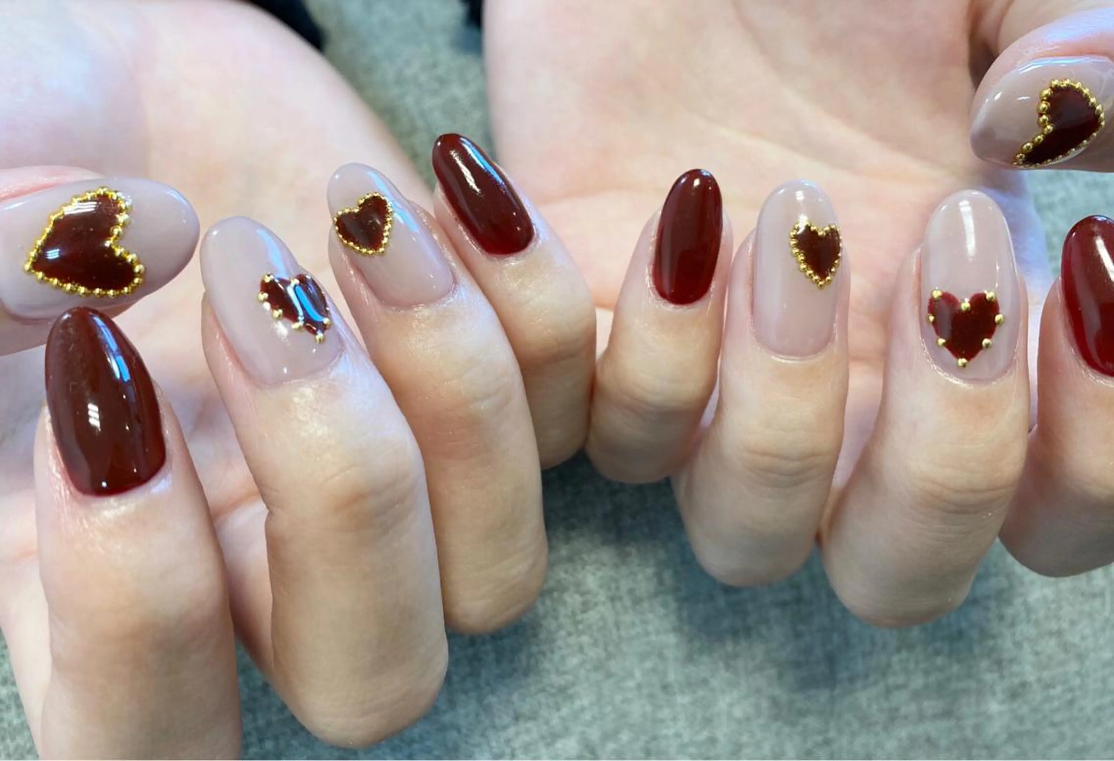 ネイル バレンタイン Nail salon mewのネイルデザイン