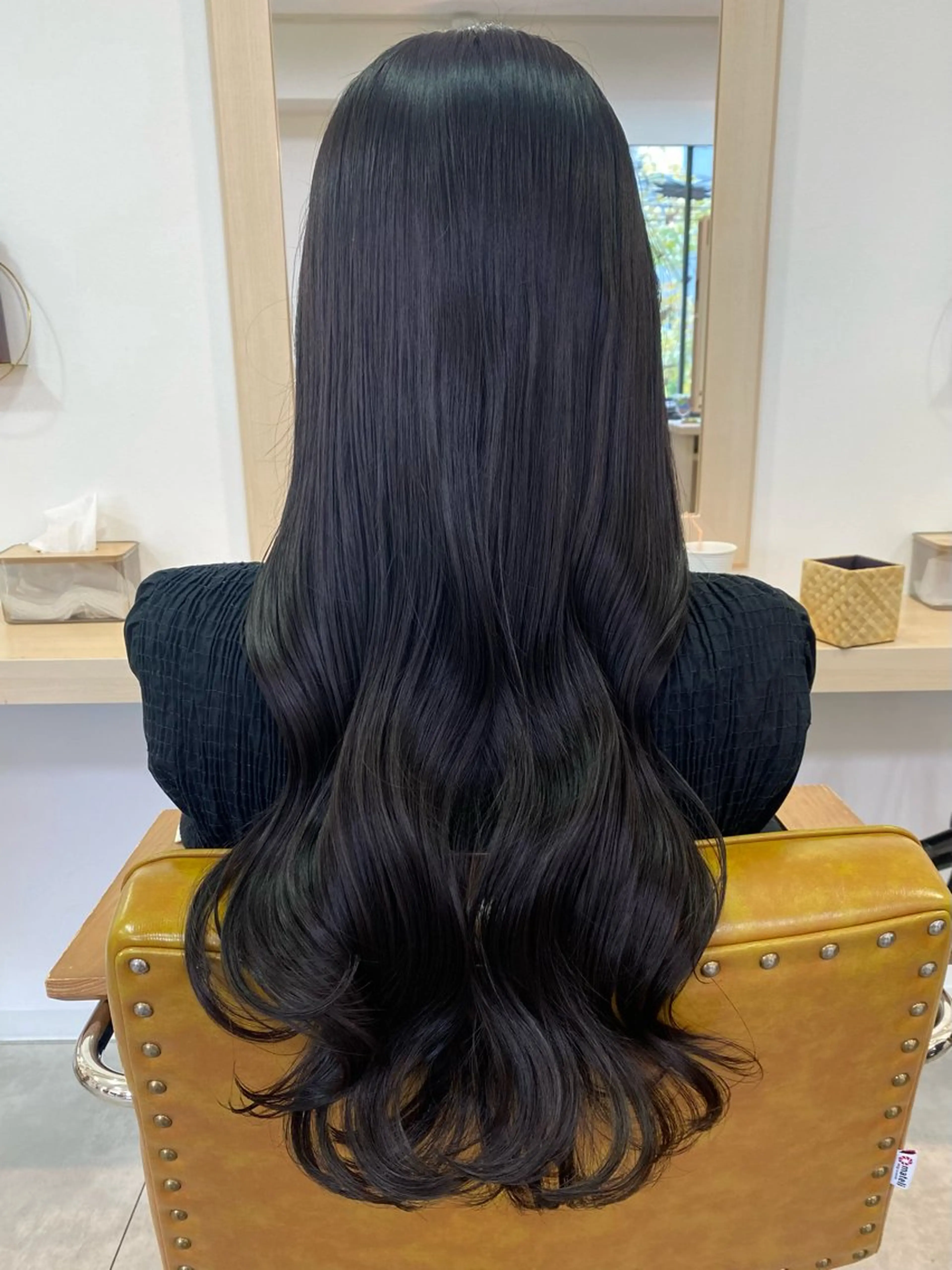 髪質改善ケアカラー+カットの写真