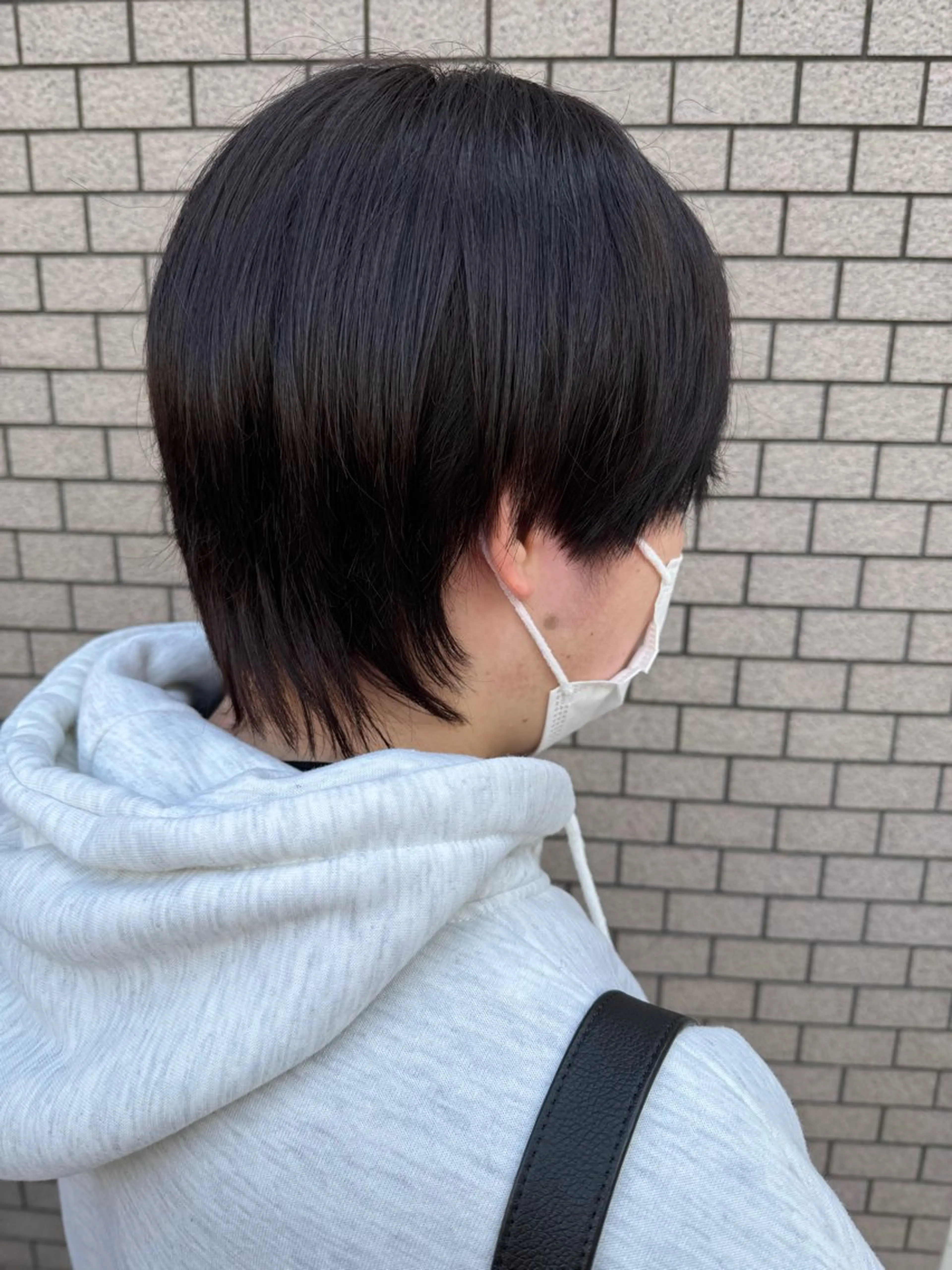 ショート カラー メンズ ヘアカラー パーマ/ハイトーン /吉田眞のヘアスタイル