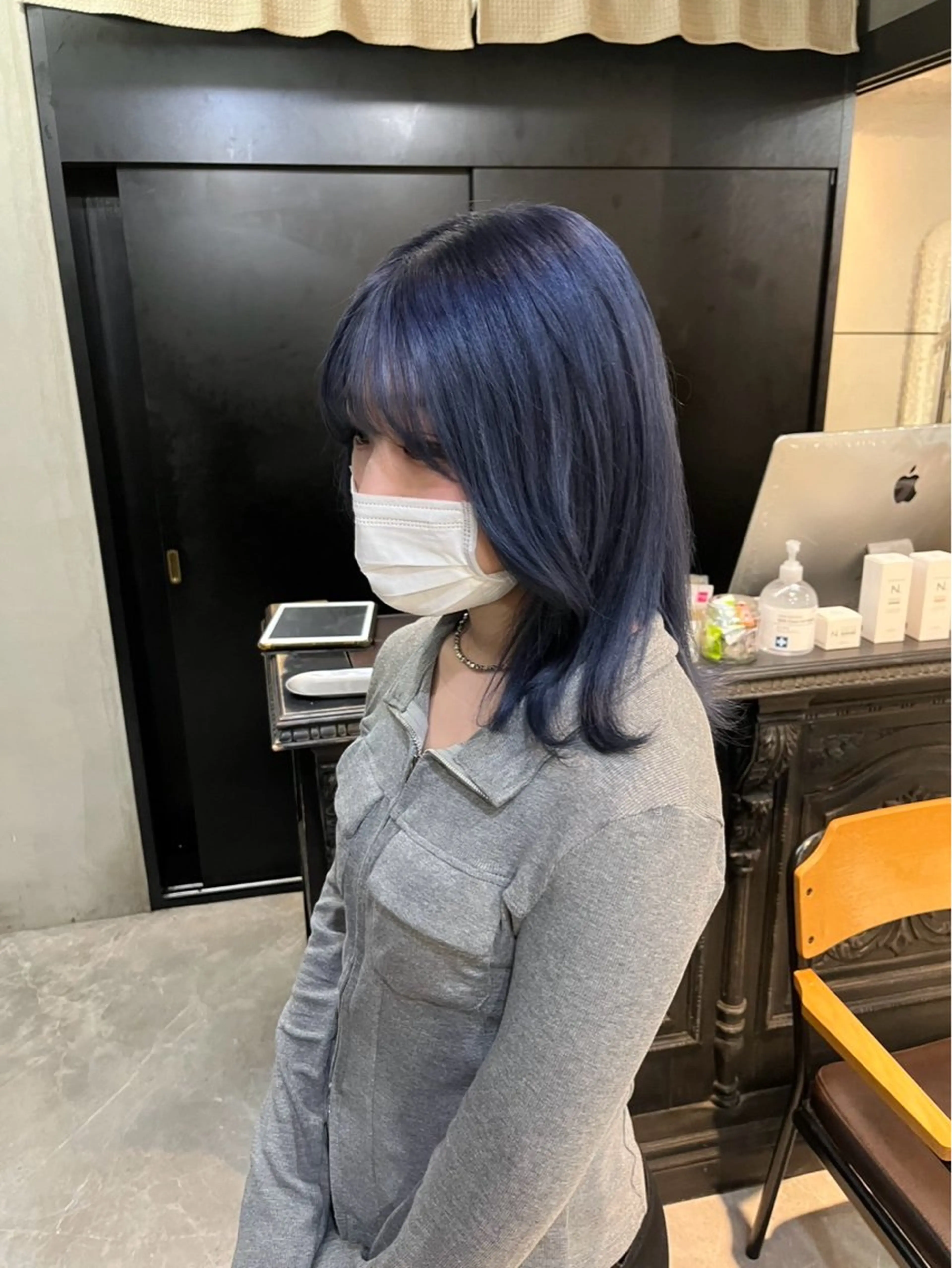 ロング カラー ✨メンズ特化美容師 ✨イブキのヘアスタイル