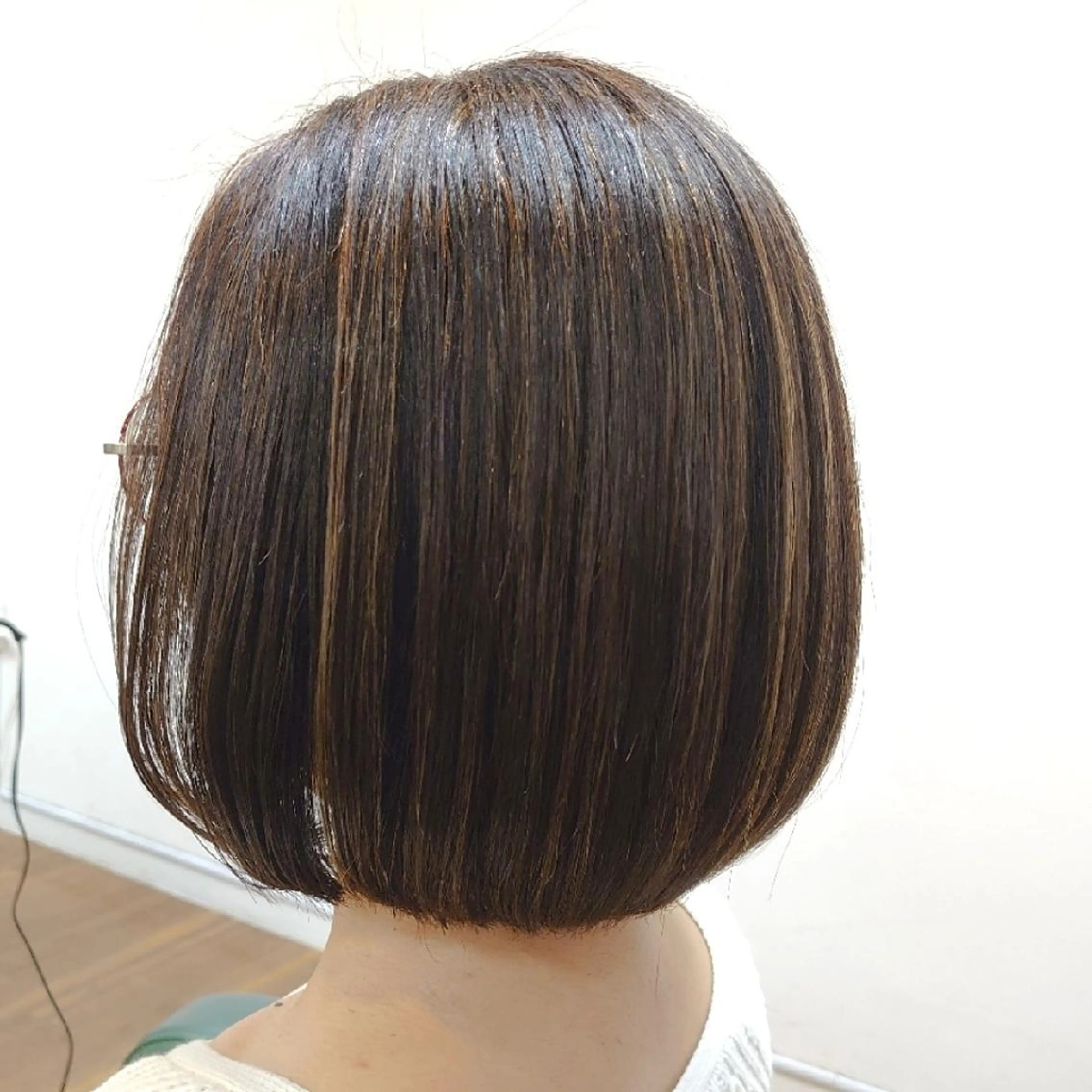ショート ショートボブ ボブ ハイライト ショートヘア カット ヘアカラー トリートメント 渡辺 康行のヘアスタイル