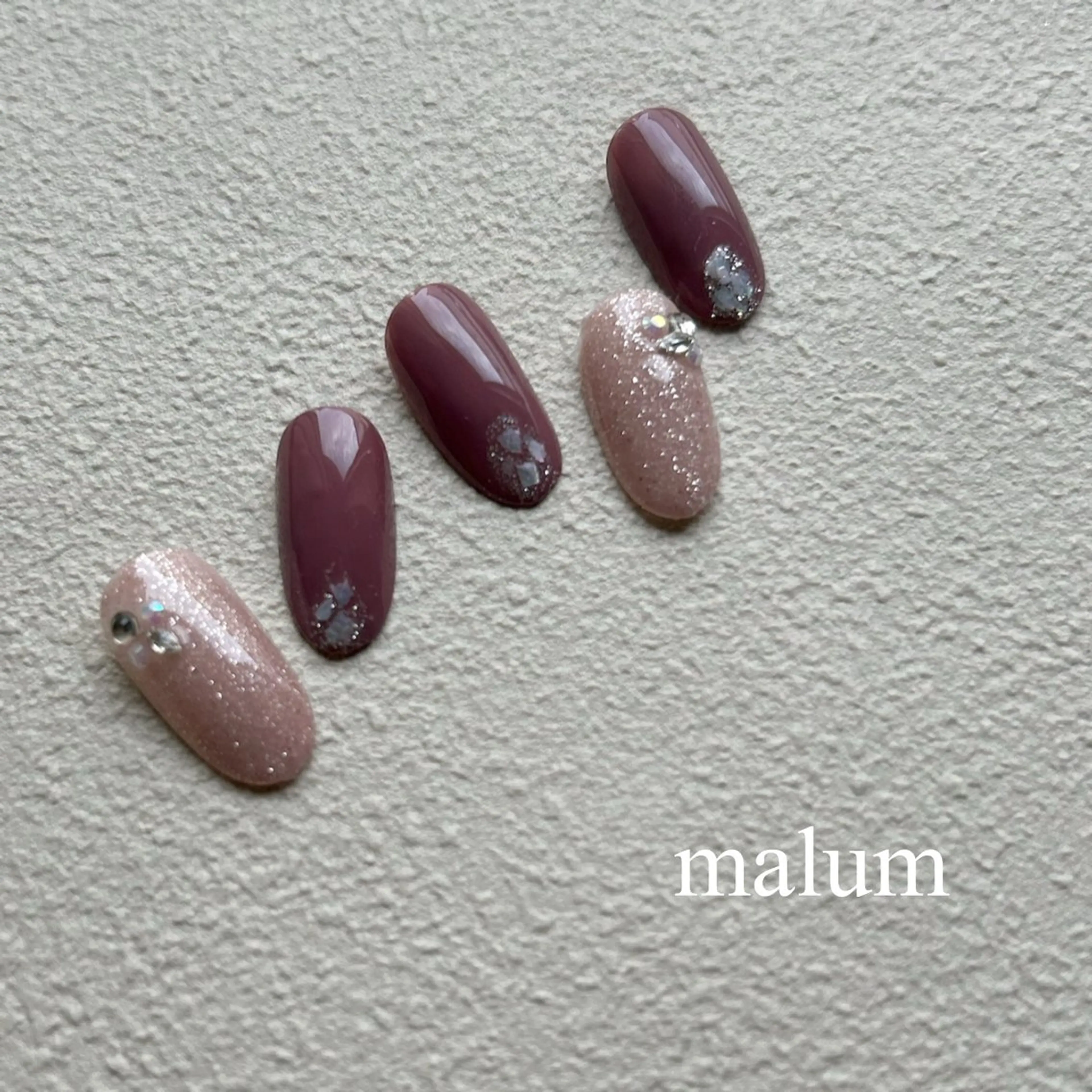 ネイル ハンドネイル malum nailのネイルデザイン