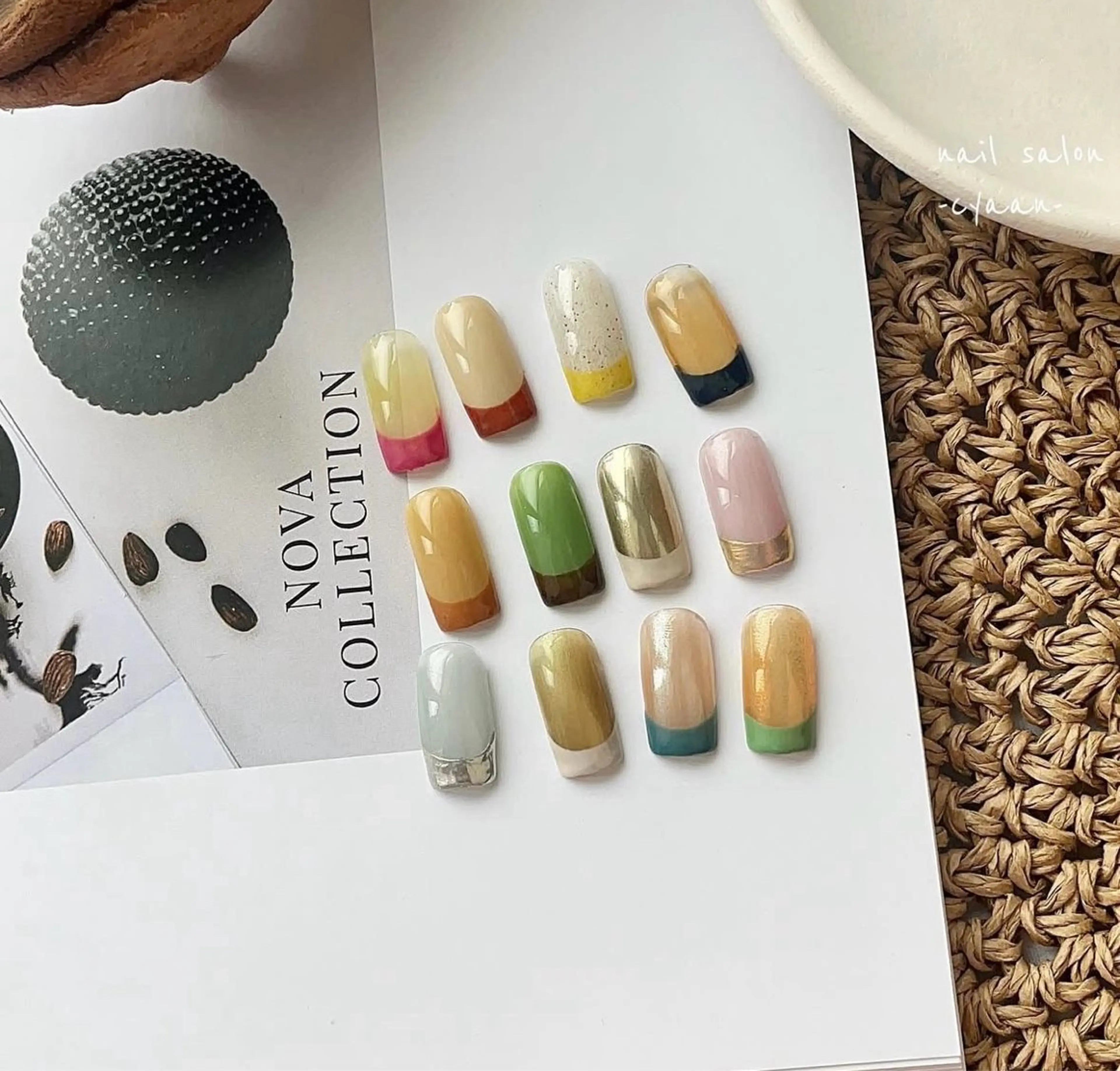 ネイル フレンチネイル ハンドネイル cyaan所属・nail salon Cyaanのネイルデザイン