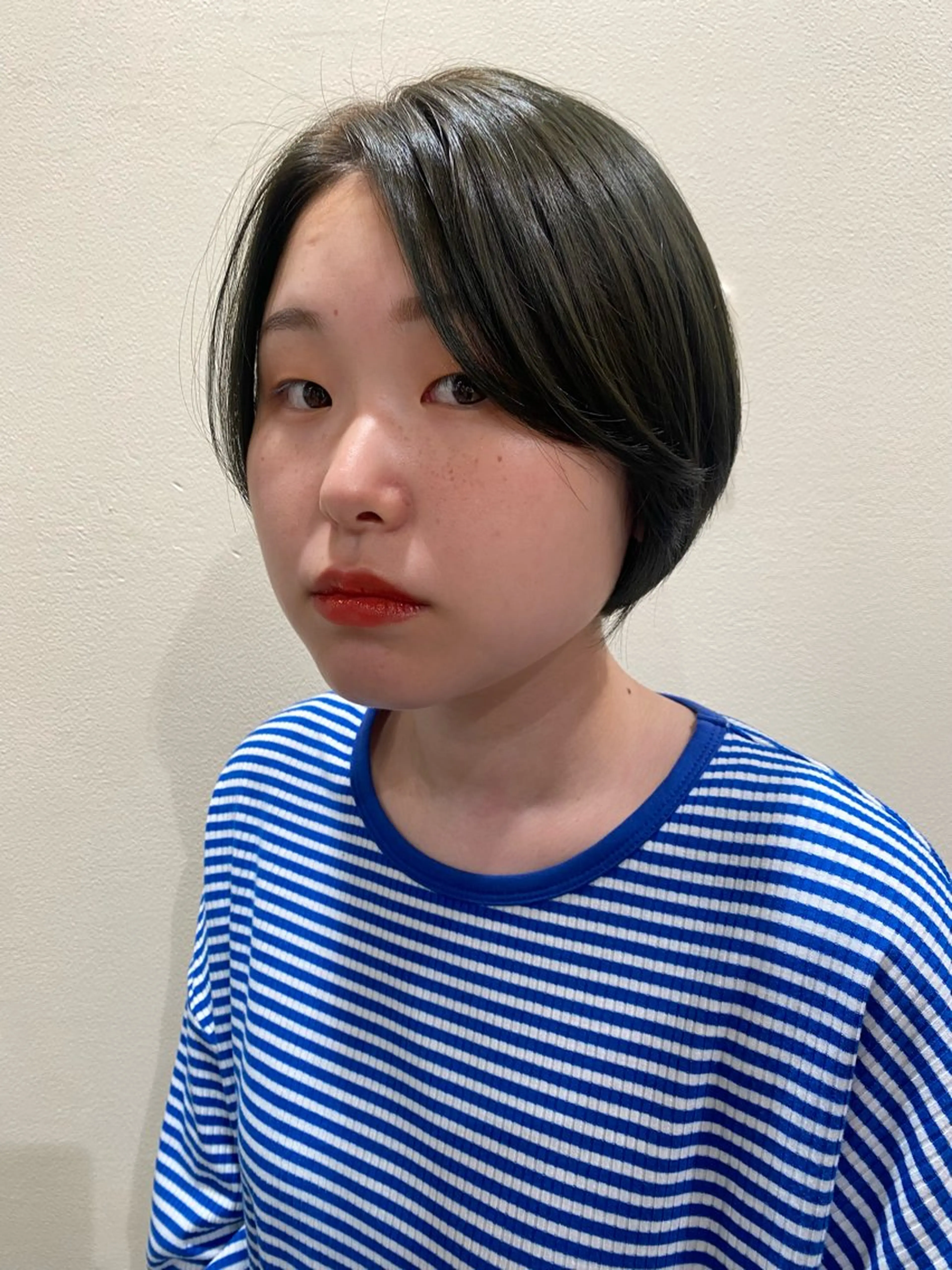ブリーチなしダブルカラーの写真
