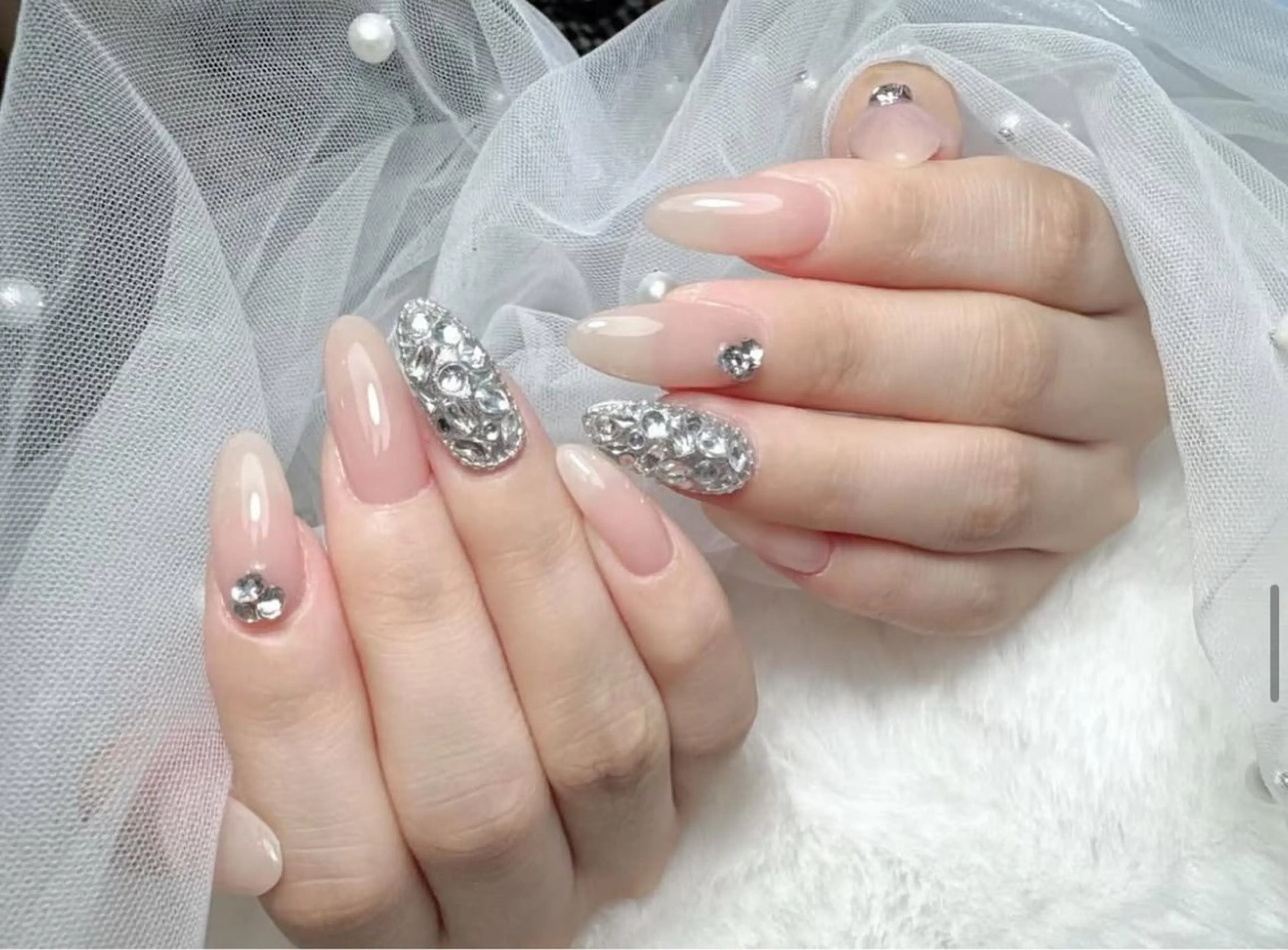ネイル アートネイル フラワーネイル フレンチネイル ジェルネイル グラデーション ハンドネイル Ryunail所属・ryunail shinokuboのネイルデザイン