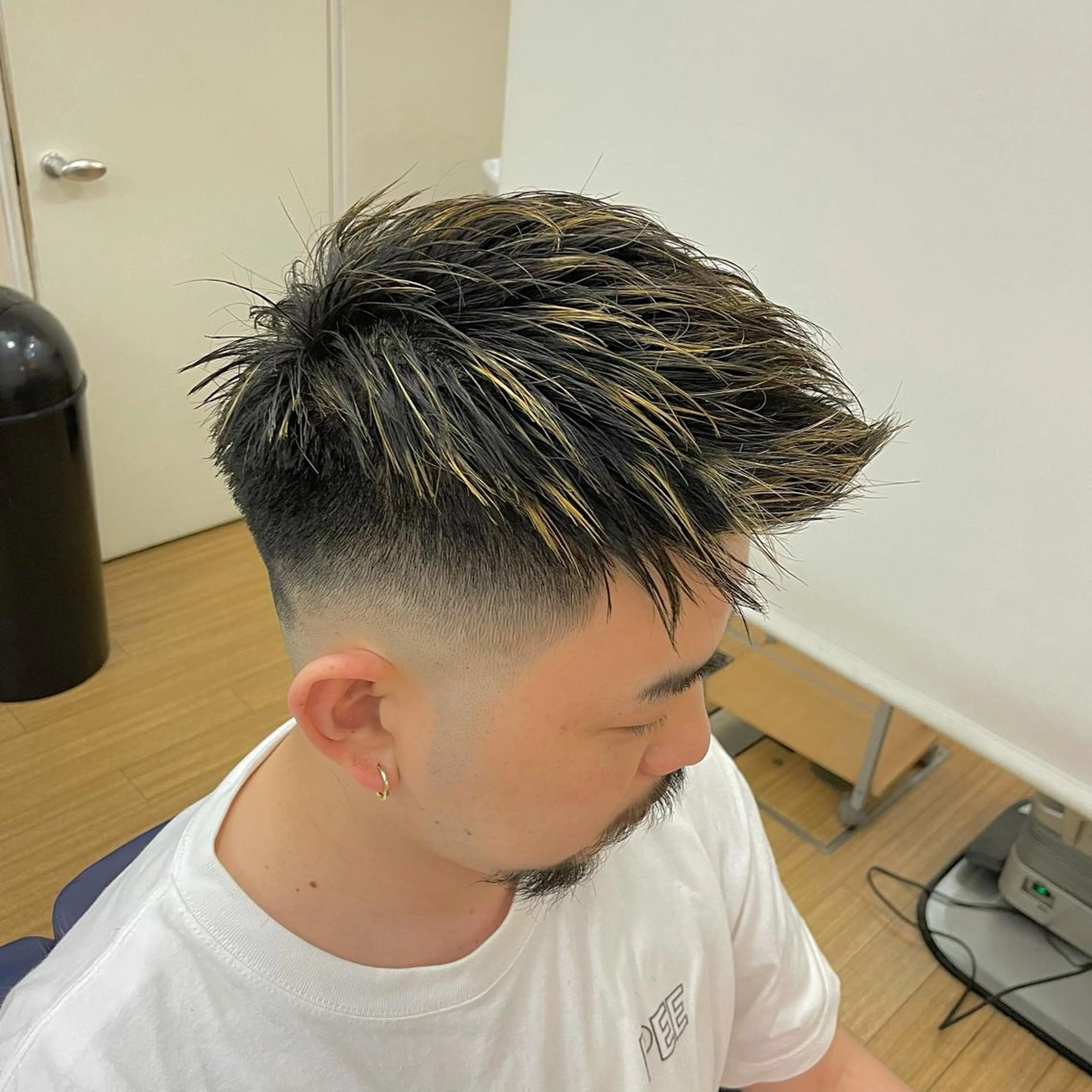 メンズ フェードカット スキンフェード カット 💈メンズパーマ💈 ナカザワ　　リョウのヘアスタイル