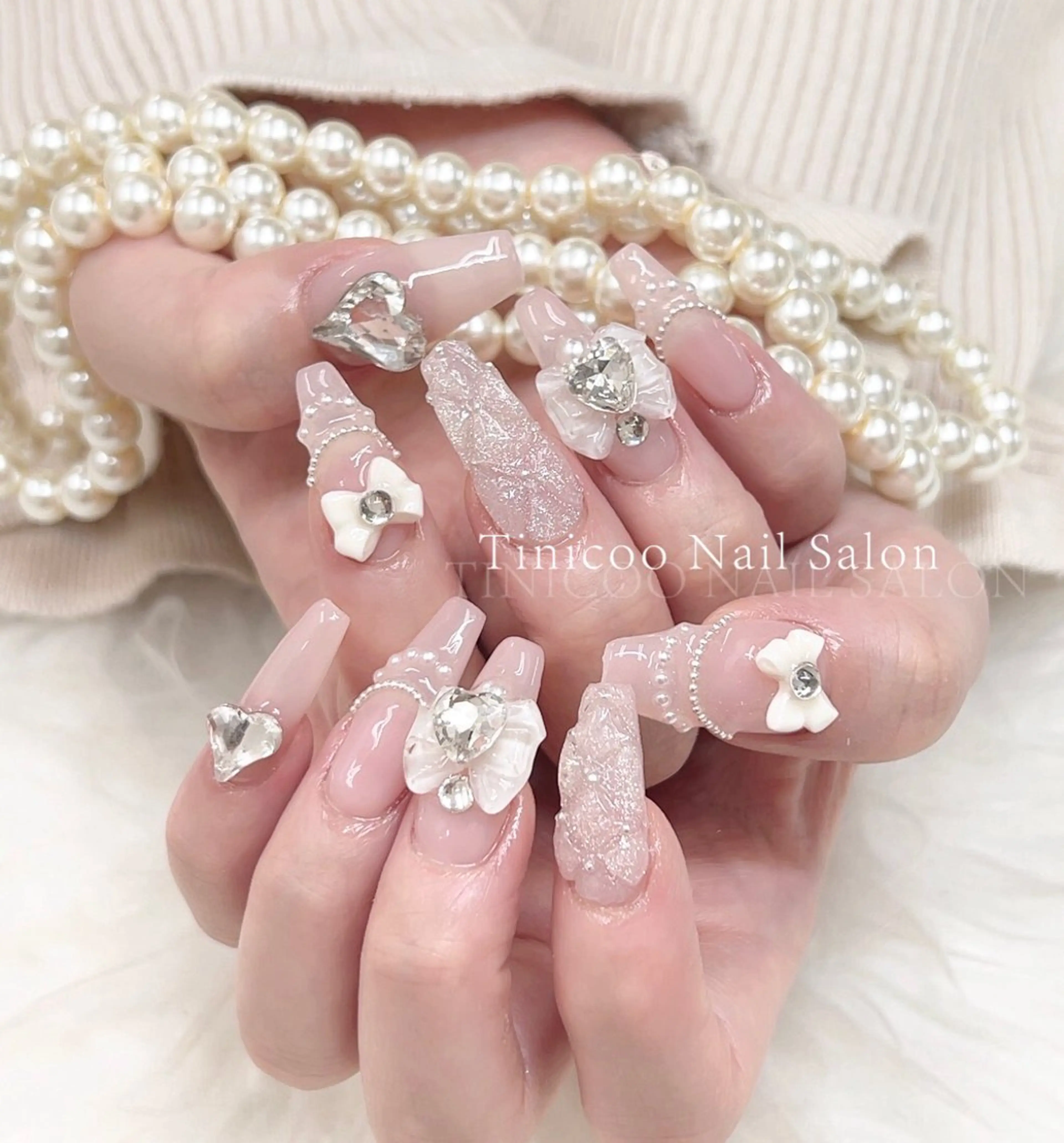 ネイル ハンドネイル Tinicoo Yuki ❄️のネイルデザイン
