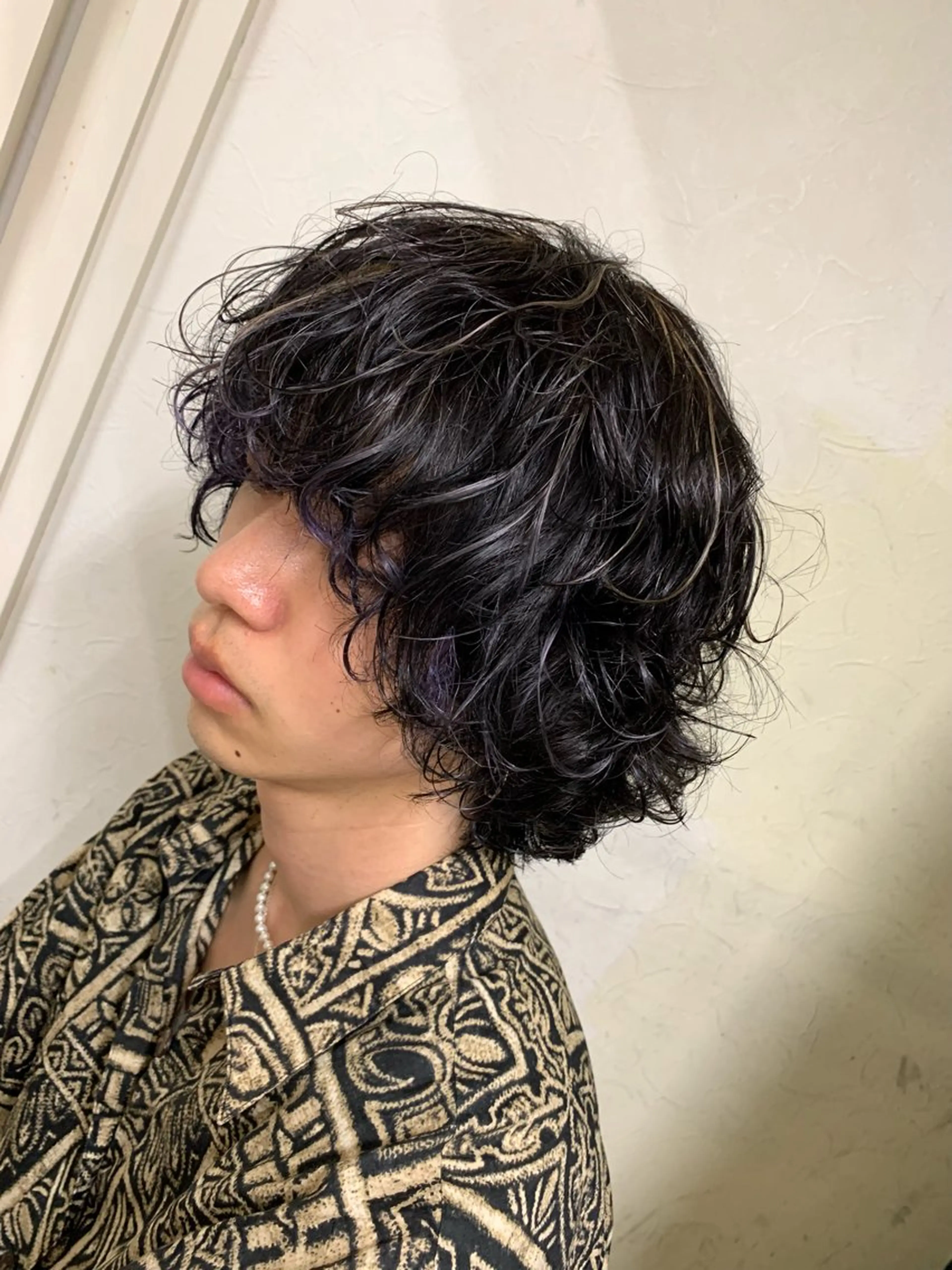 パーマ メンズ [渋谷ブリーチ] 玲弥のヘアスタイル