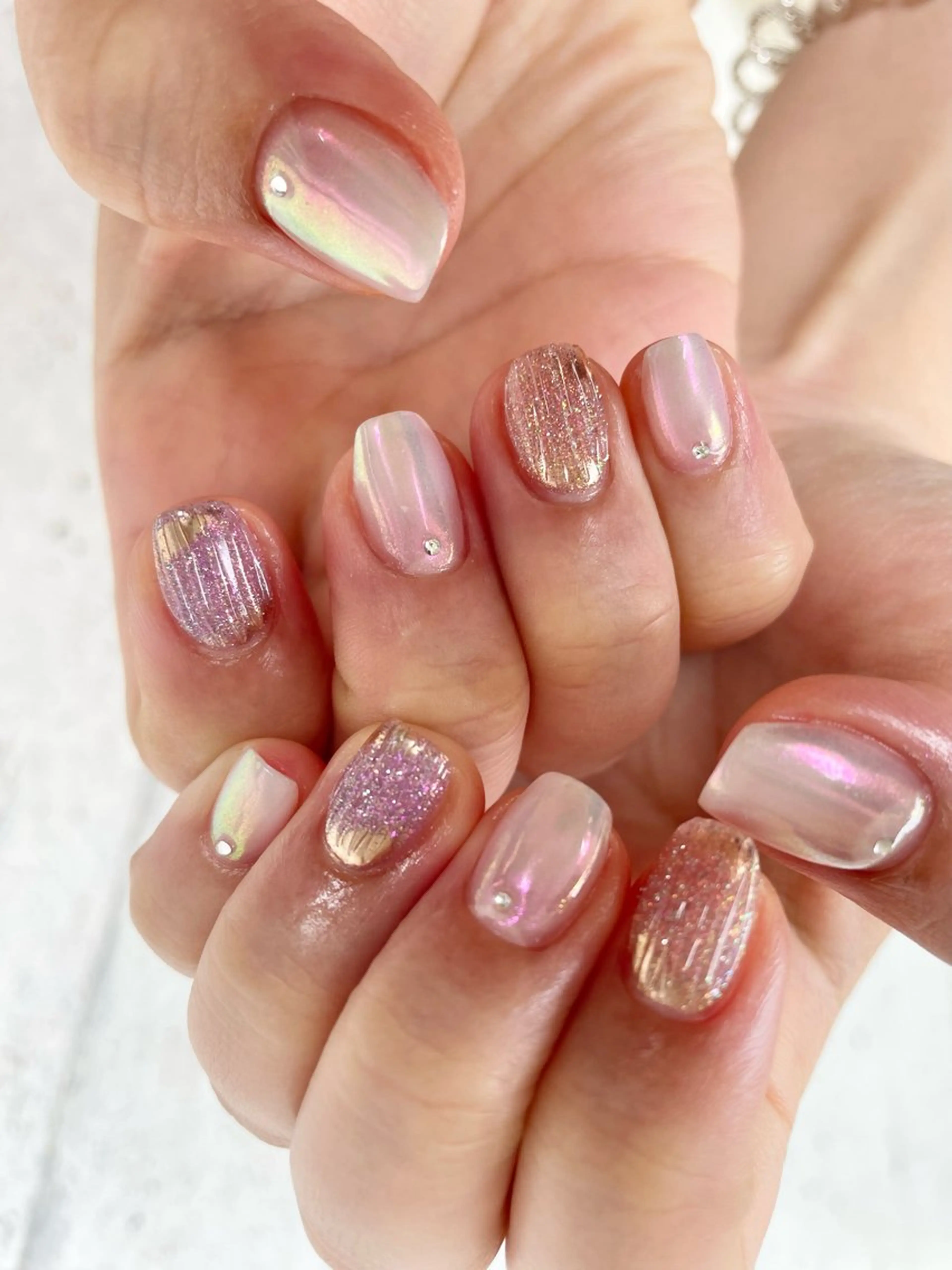 ネイル ハンドネイル nail salon Re:na-juのネイルデザイン
