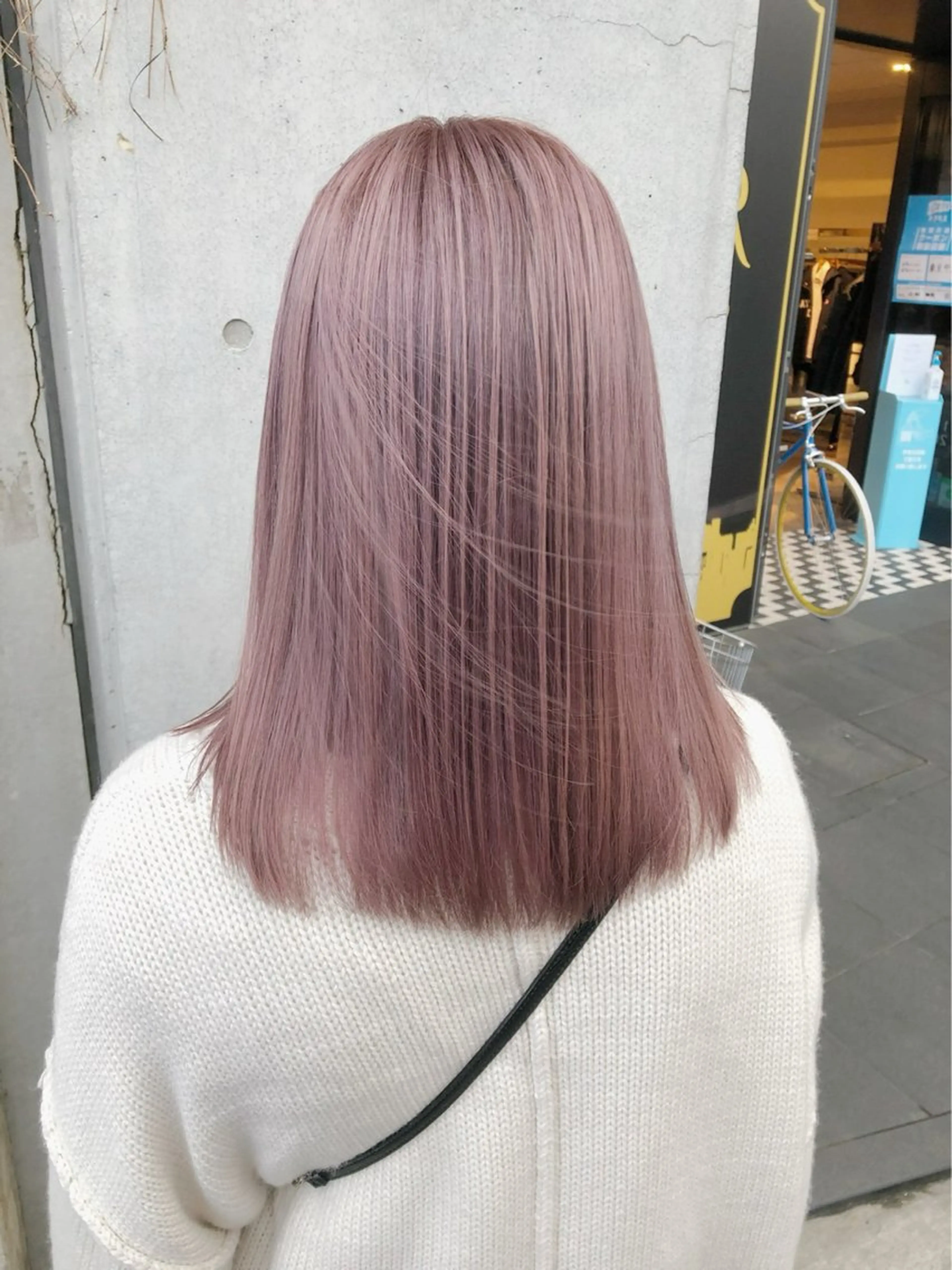 ロング カット ヘアカラー トリートメント 👻派手髪/透明感 /栄/misaのヘアスタイル