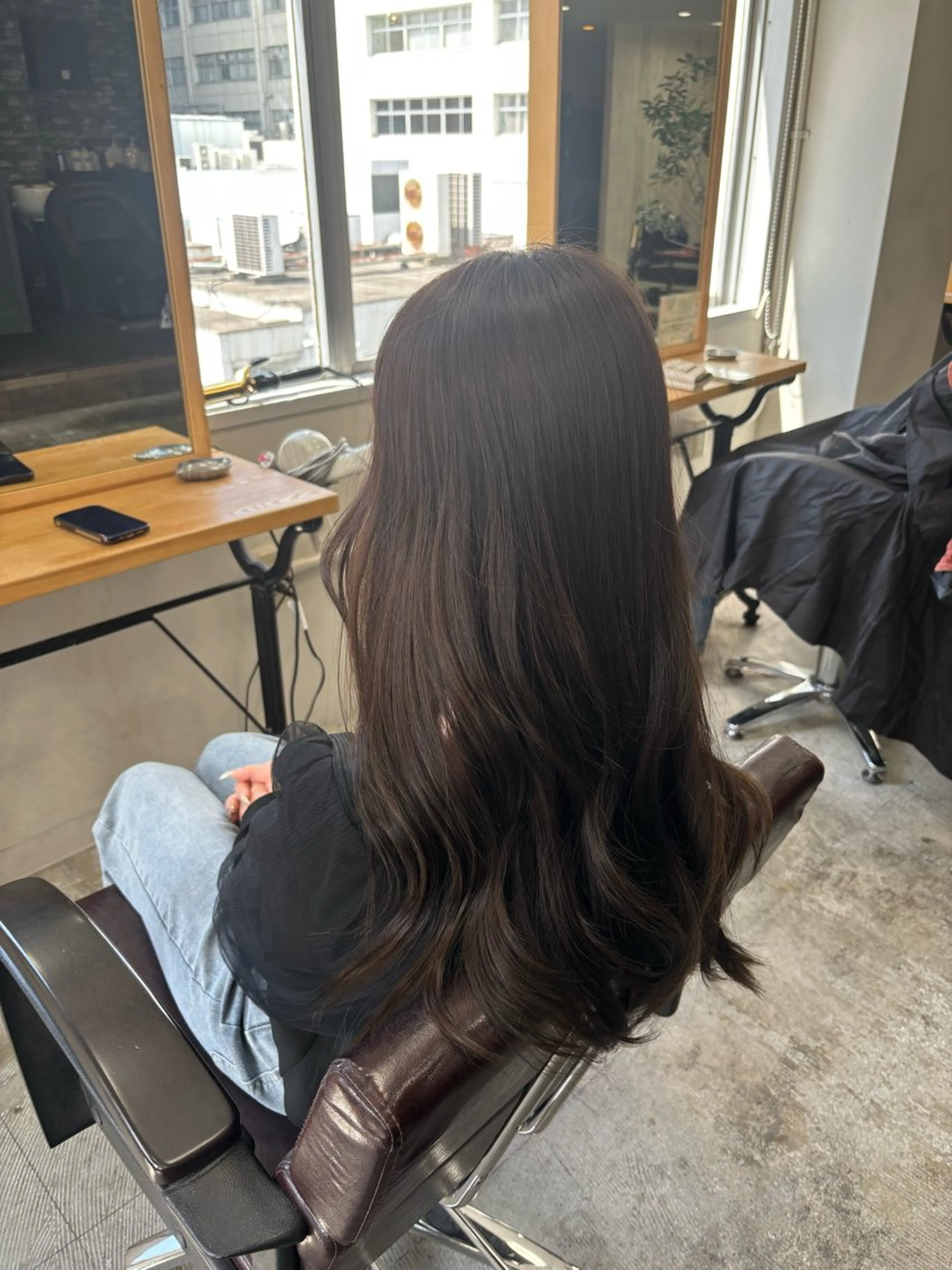 セミロング カット ヘアカラー シエル倉敷店所属・上野 陸のヘアスタイル
