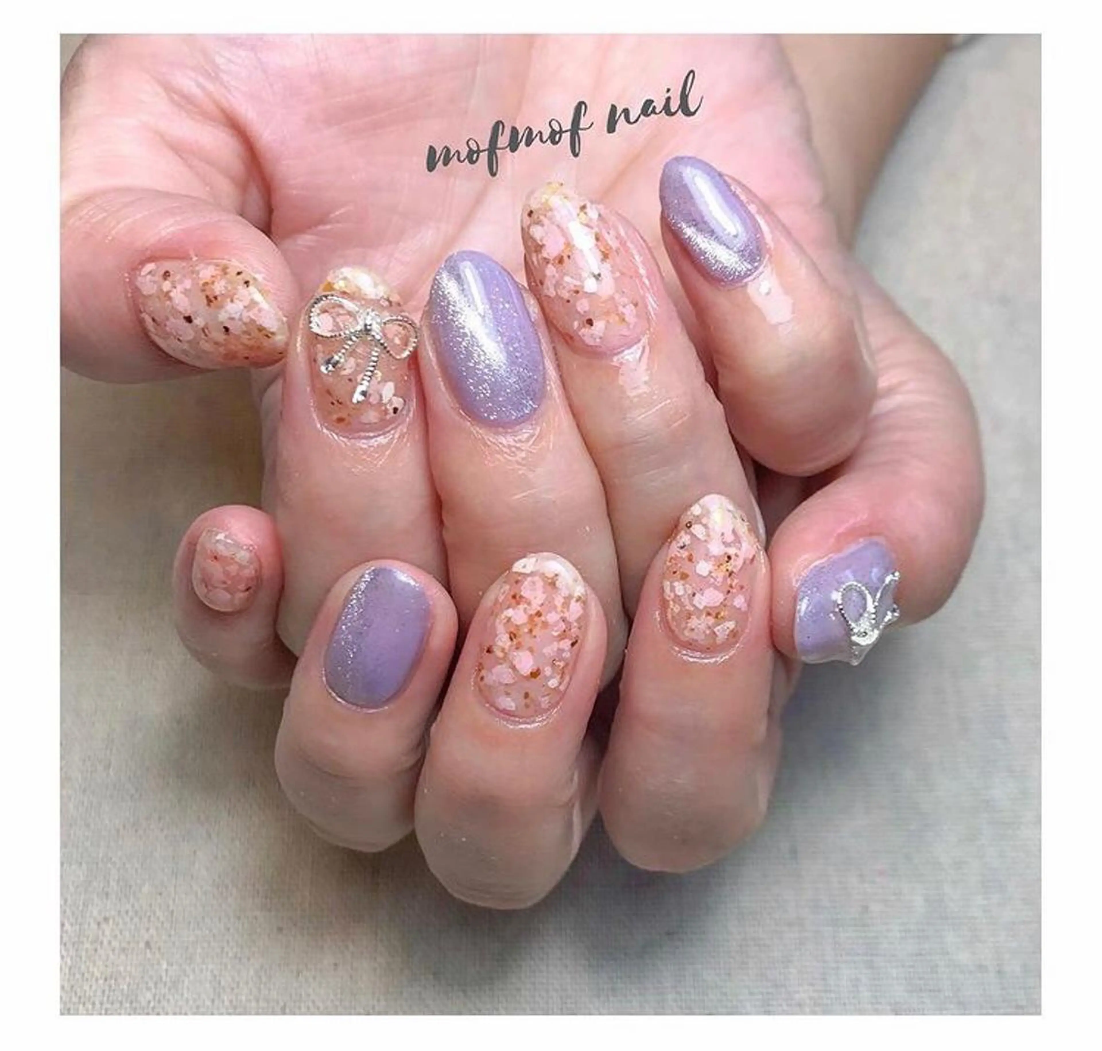 ネイル ハンドネイル mofmofnail 🌿shimizuのネイルデザイン